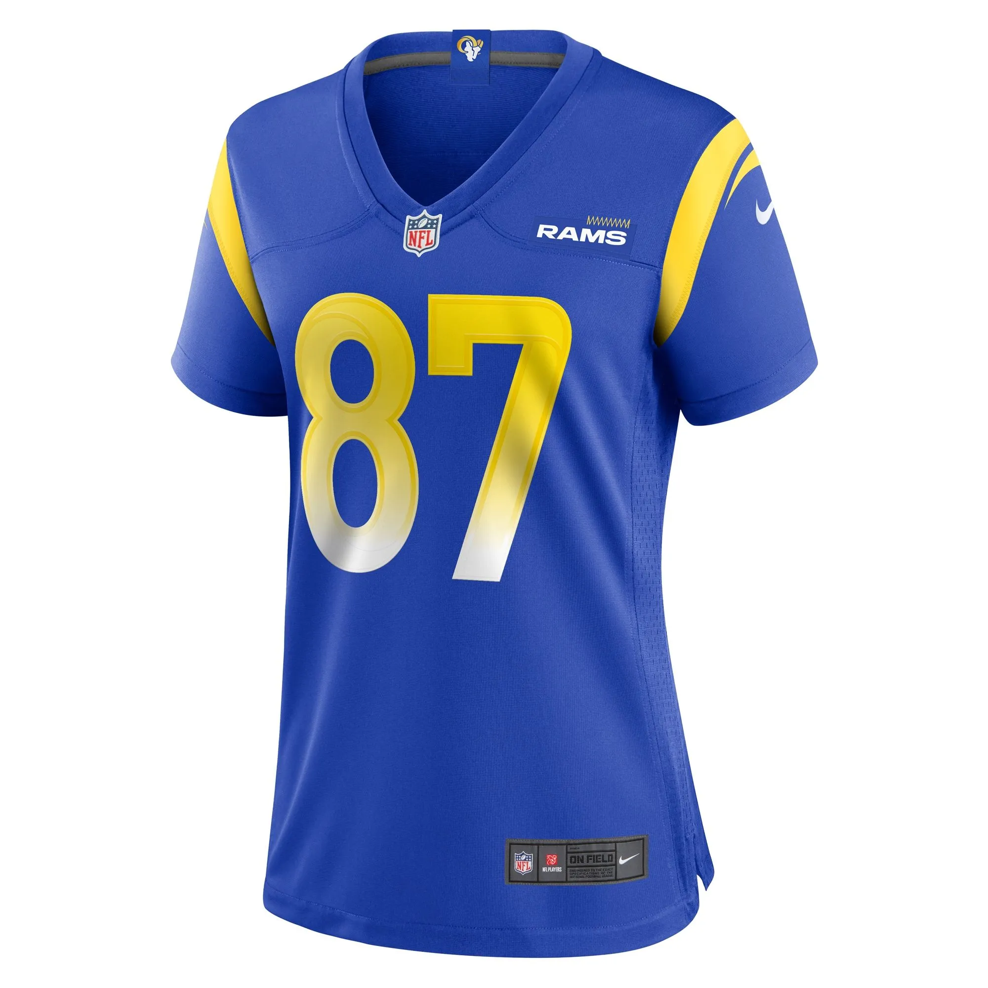 Davis Allen Los Angeles Rams  Women's Home Game Jersey - Royal