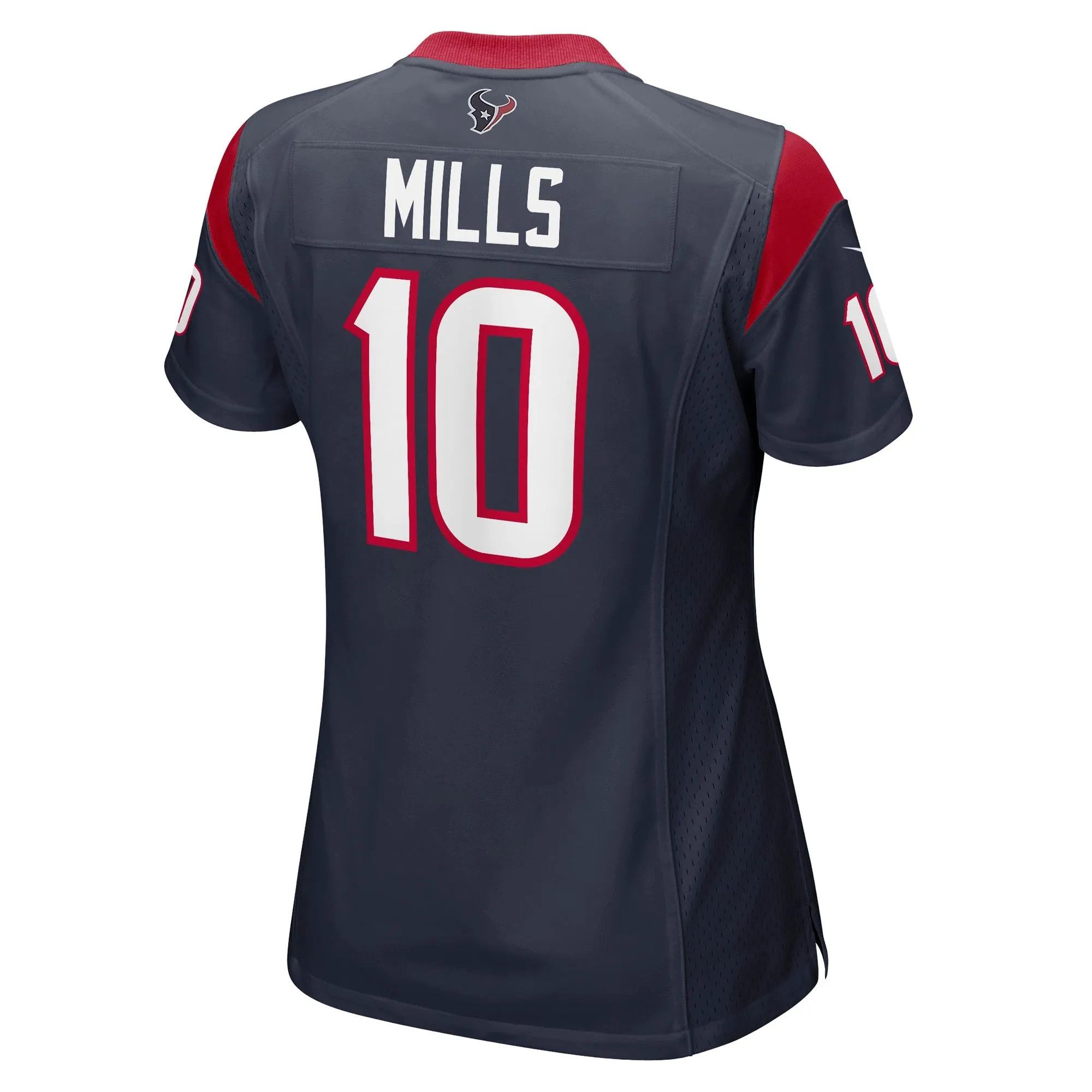 Davis Mills Houston Texans  Women's Game Jersey - Navy