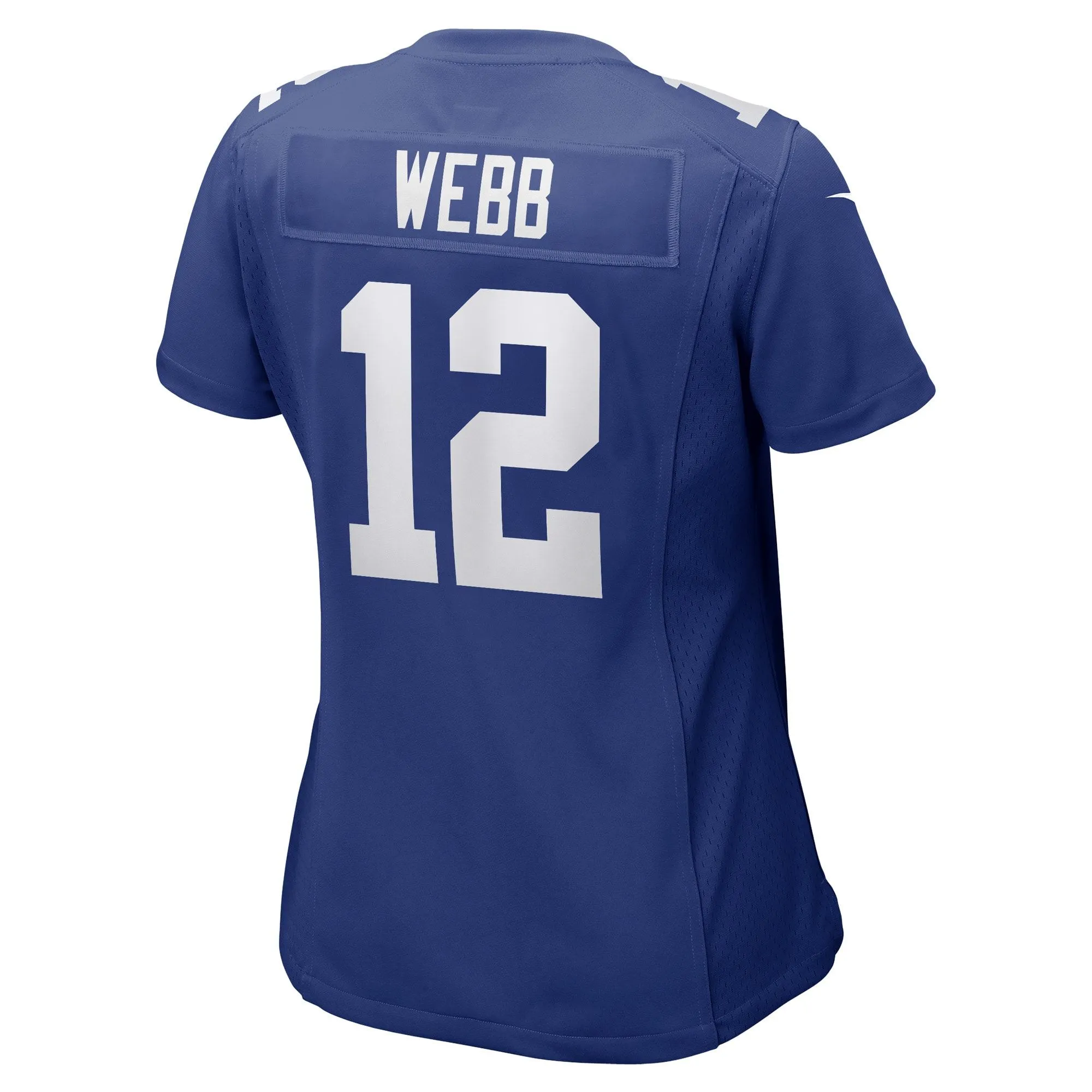 Davis Webb New York Giants  Women's Game Player Jersey - Royal