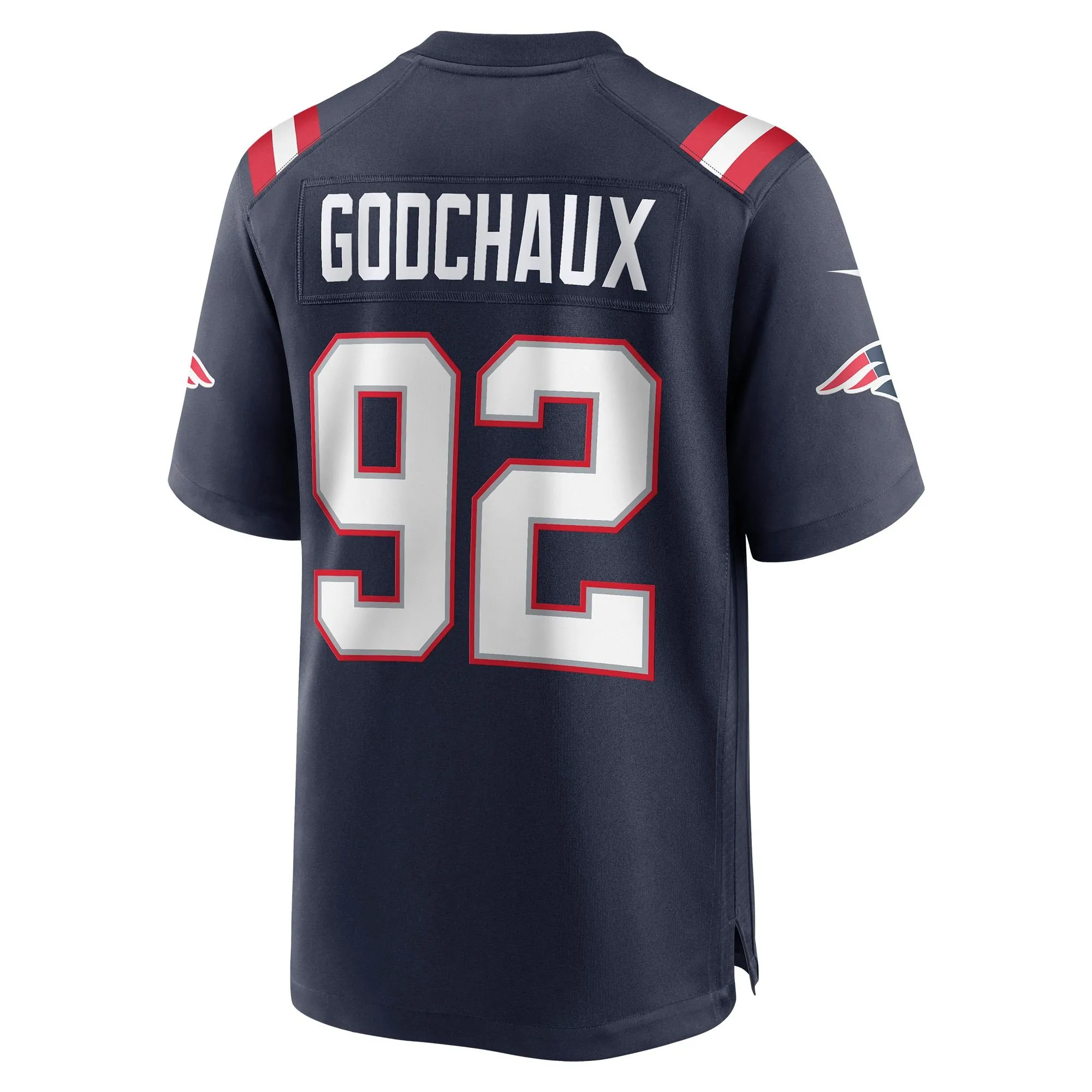 Davon Godchaux New England Patriots  Game Jersey - Navy