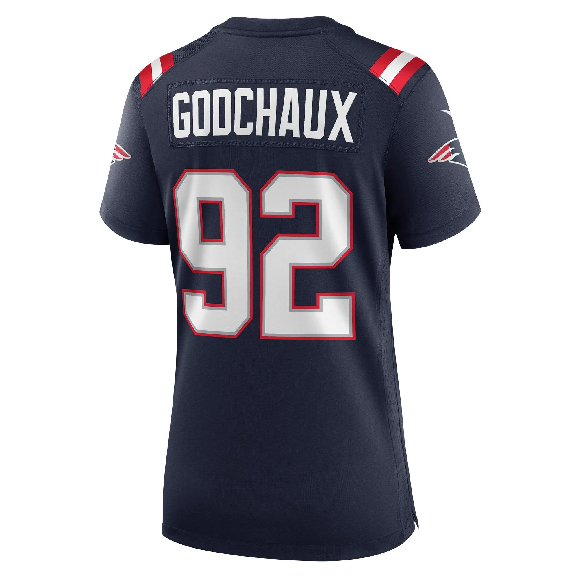 Davon Godchaux New England Patriots  Women's Game Jersey - Navy