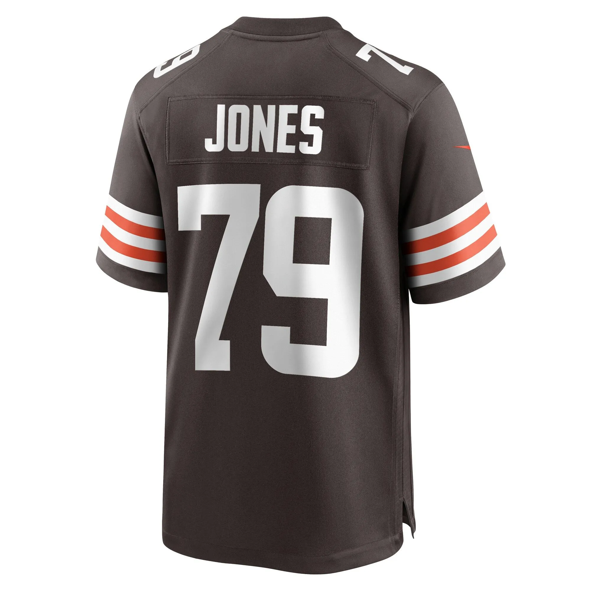 Dawand Jones Cleveland Browns  Team Game Jersey -  Brown