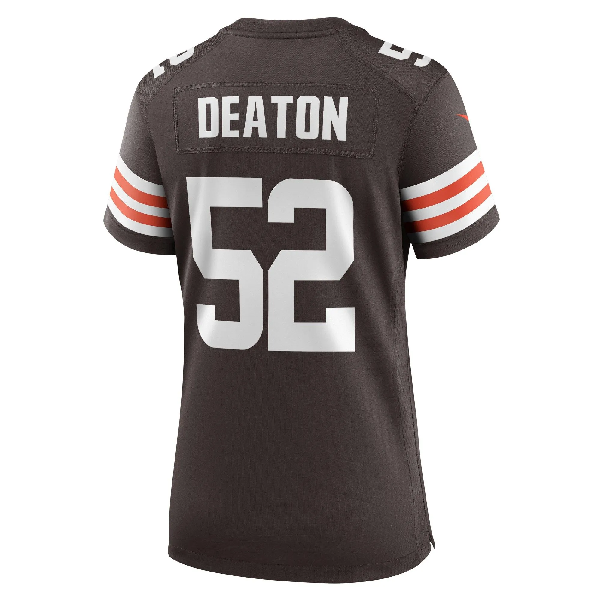 Dawson Deaton Cleveland Browns  Women's Game Player Jersey - Brown