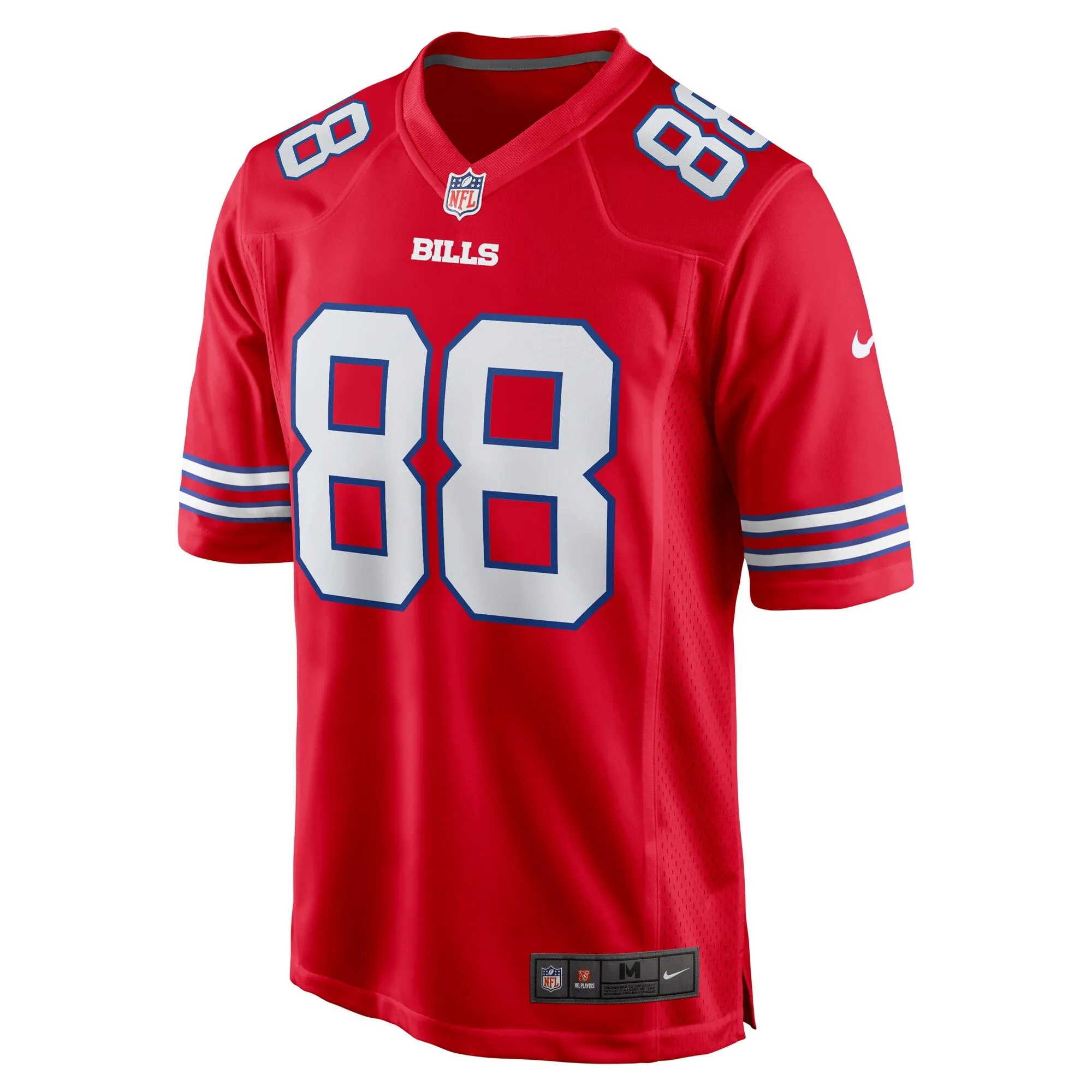 Dawson Knox Buffalo Bills  Alternate Game Jersey - Red