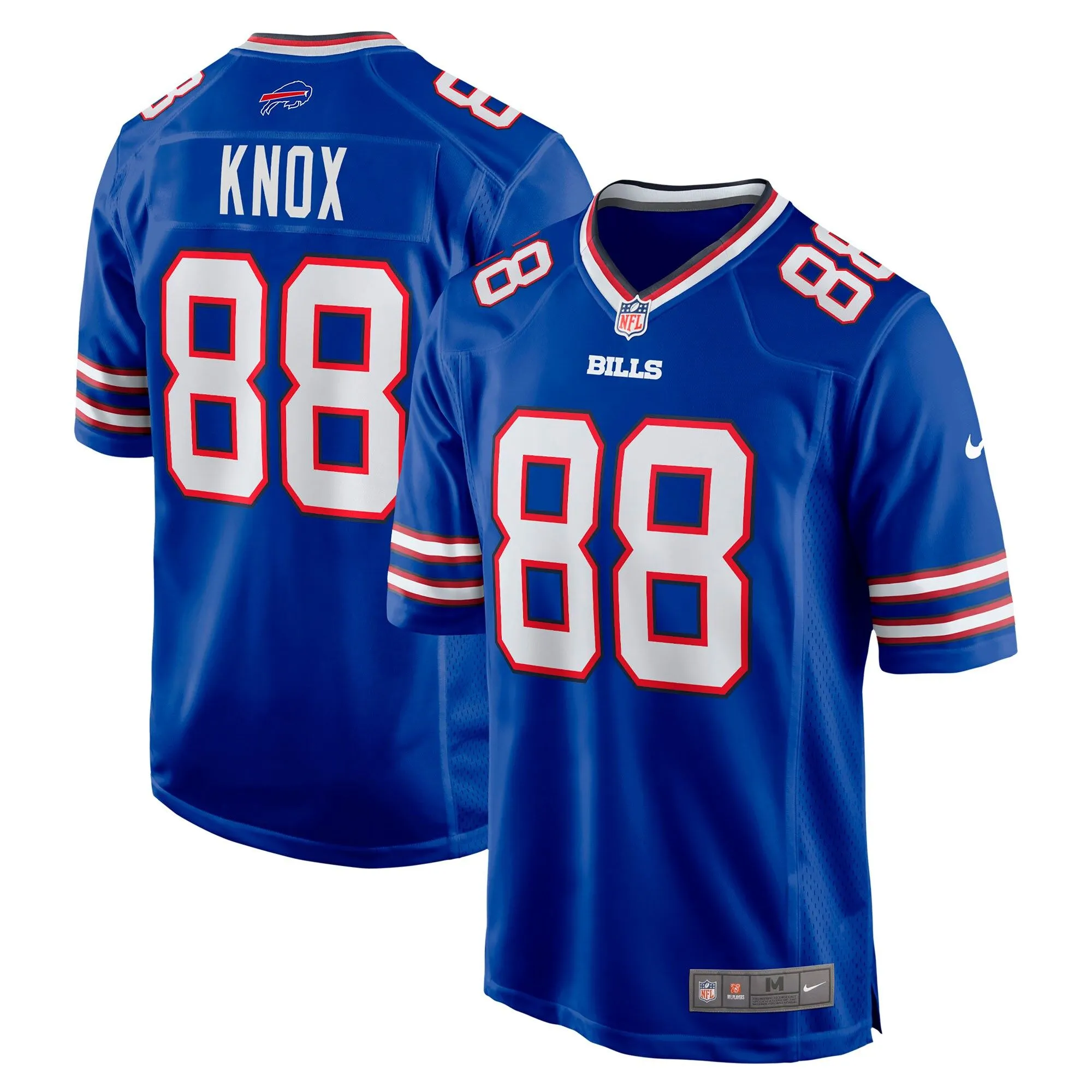 Dawson Knox Buffalo Bills  Game Jersey - Royal