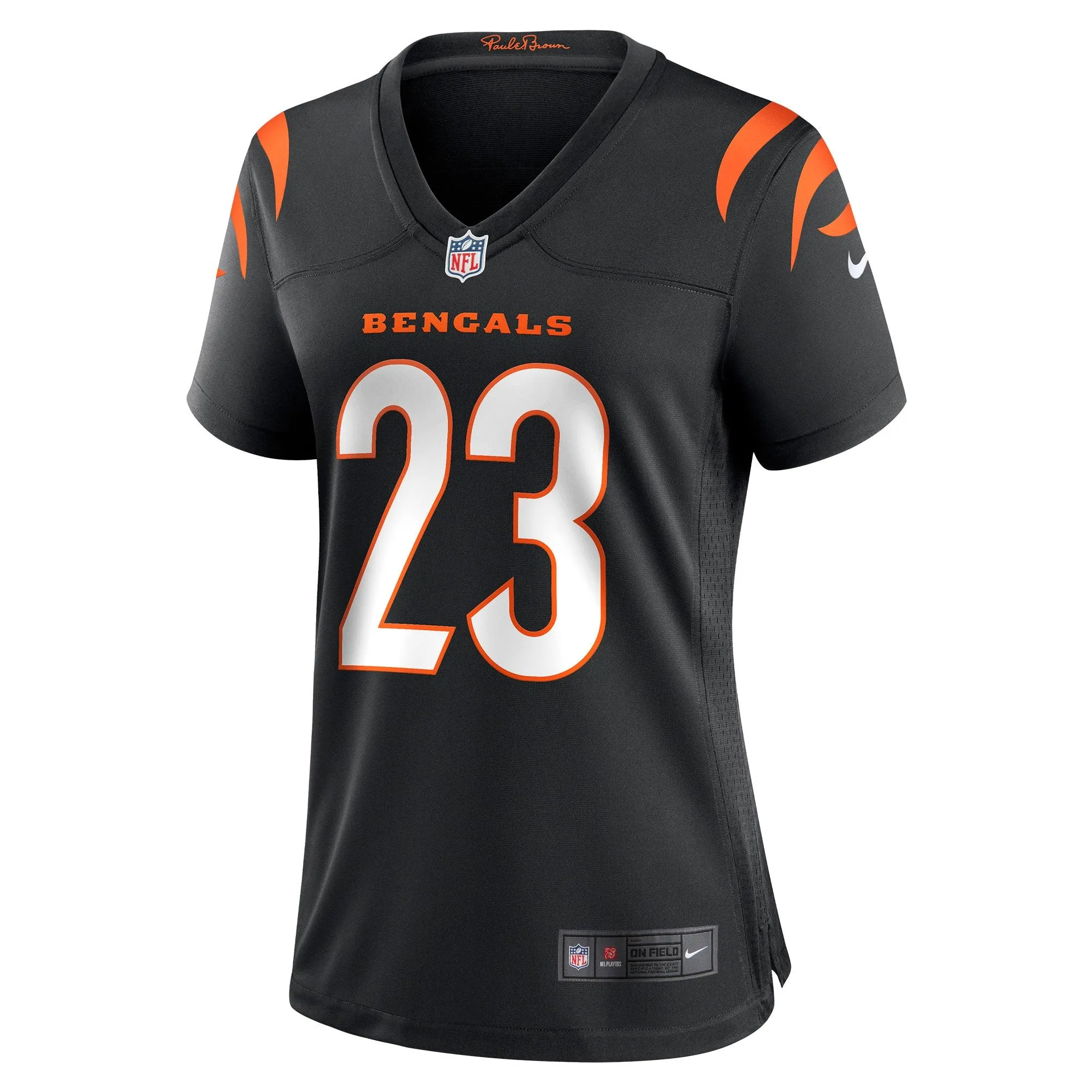 Daxton Hill Cincinnati Bengals  Women's Player Game Jersey - Black