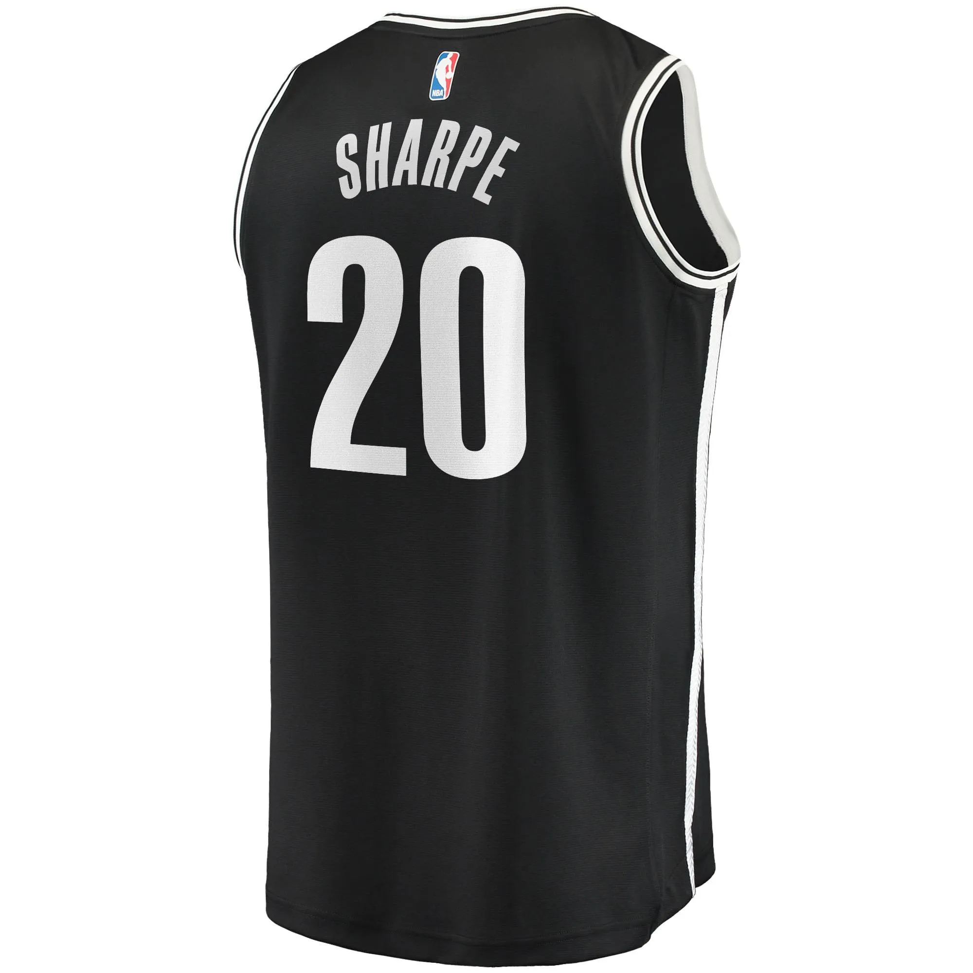 Day'Ron Sharpe Brooklyn Nets Fanatics Branded Fast Break Replica Jersey - Icon Edition - Black