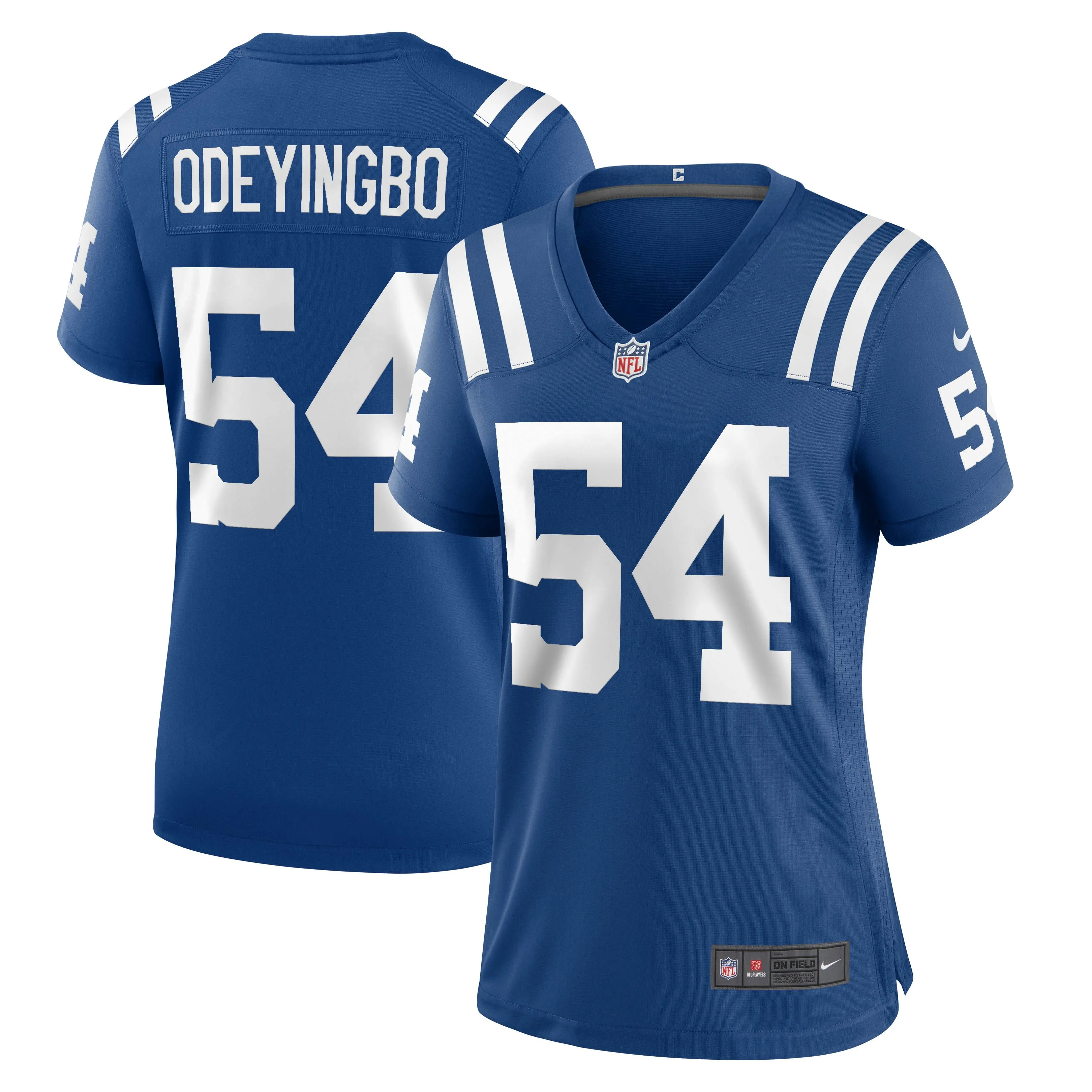 Dayo Odeyingbo Indianapolis Colts  Women's Game Jersey - Royal