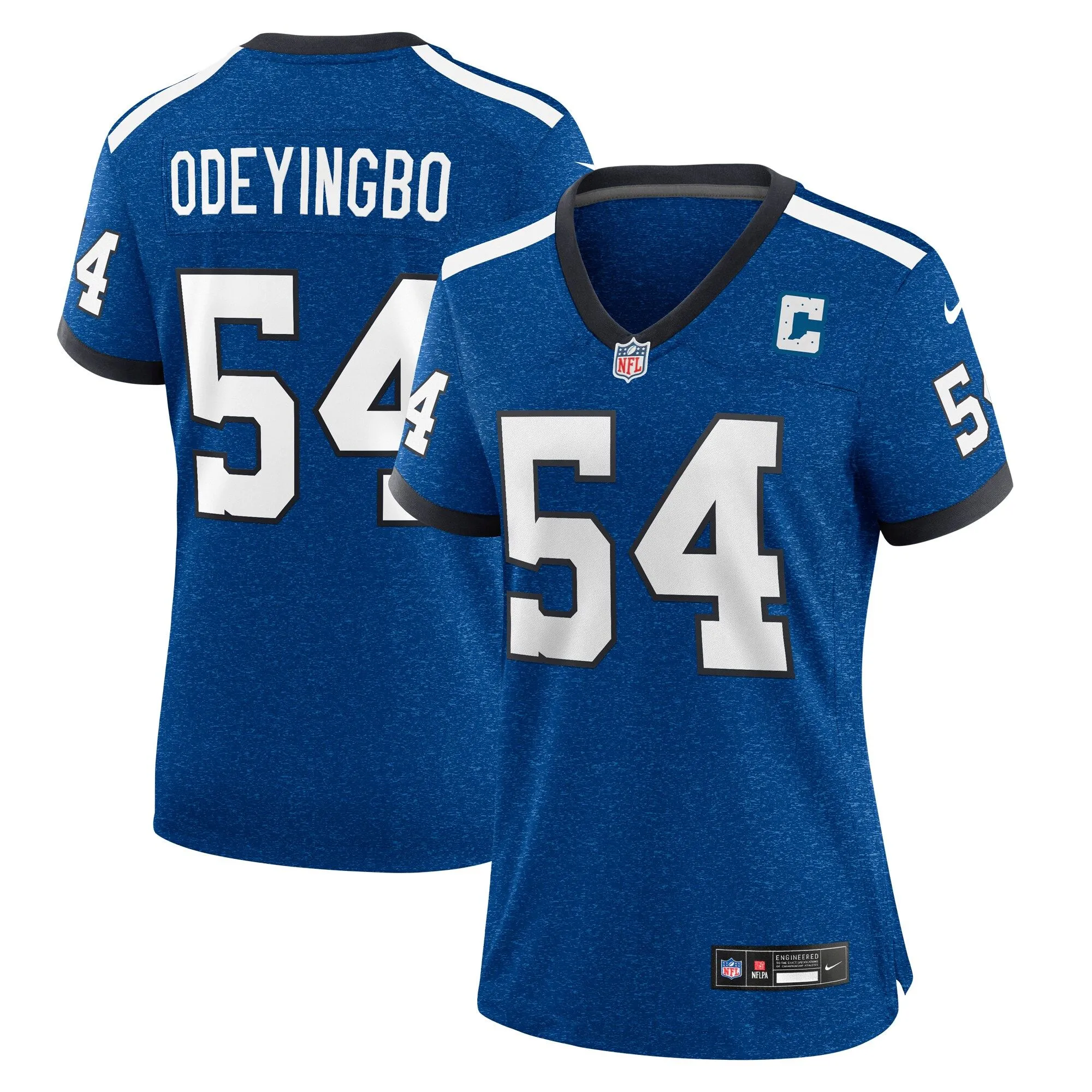 Dayo Odeyingbo Indianapolis Colts  Women's Indiana Nights Alternate Game Jersey - Royal