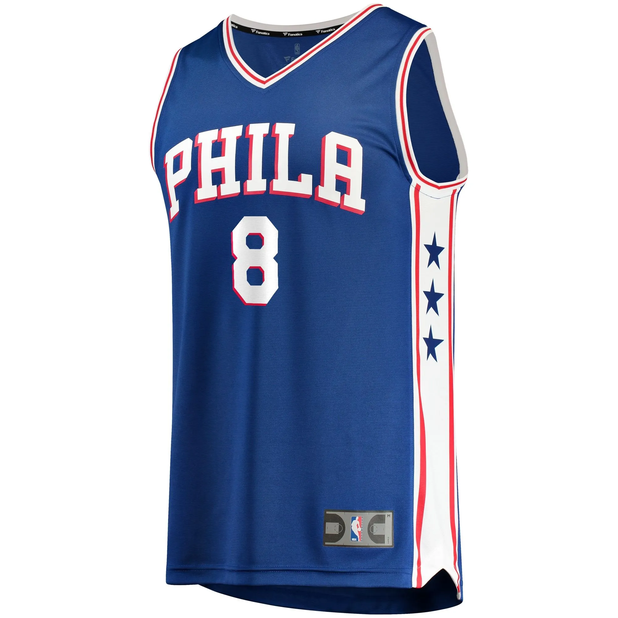 De'Anthony Melton Philadelphia 76ers Fanatics Branded Fast Break Replica Jersey - Icon Edition - Royal