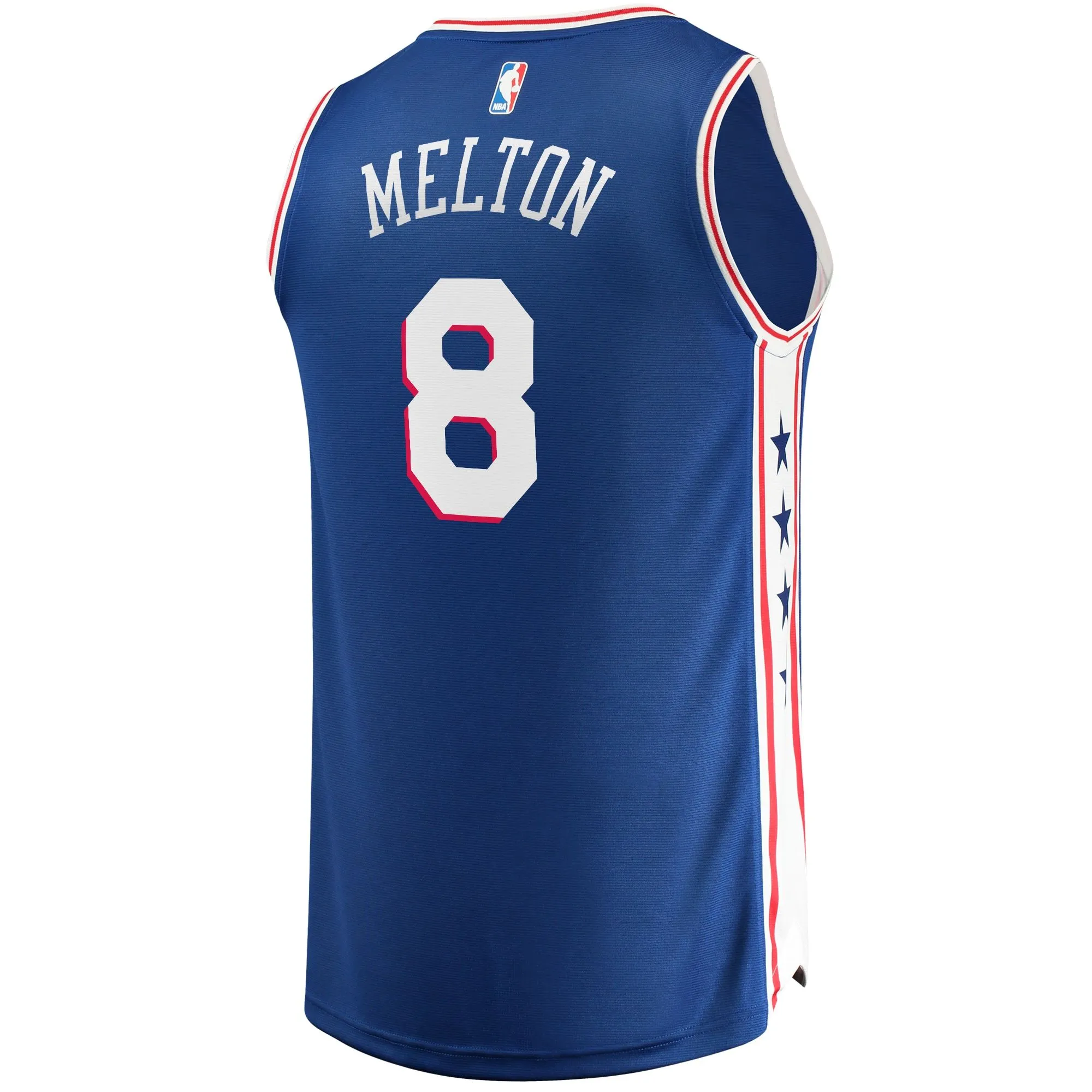 De'Anthony Melton Philadelphia 76ers Fanatics Branded Fast Break Replica Jersey - Icon Edition - Royal