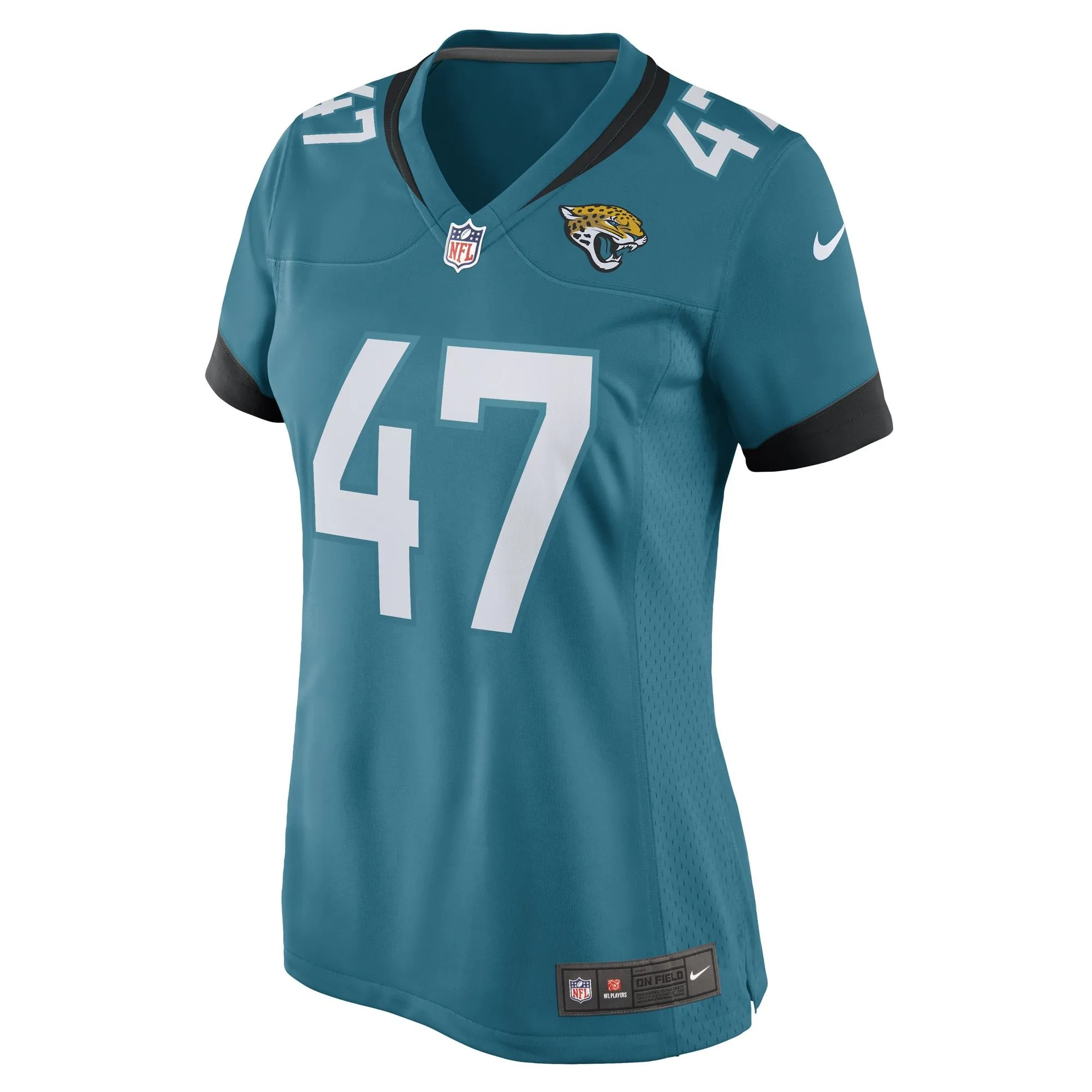 De'Shaan Dixon Jacksonville Jaguars  Women's Game Player Jersey - Teal