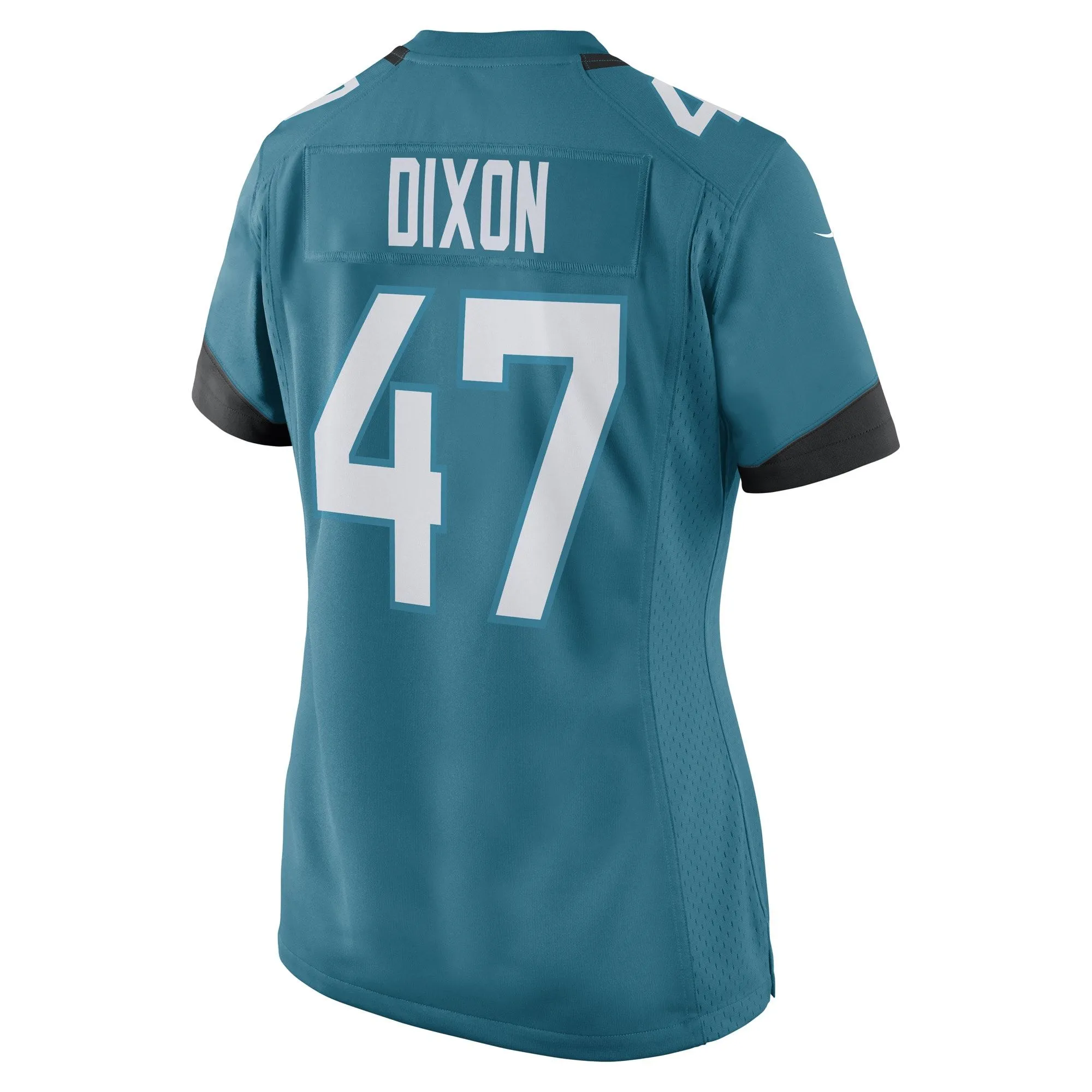 De'Shaan Dixon Jacksonville Jaguars  Women's Game Player Jersey - Teal