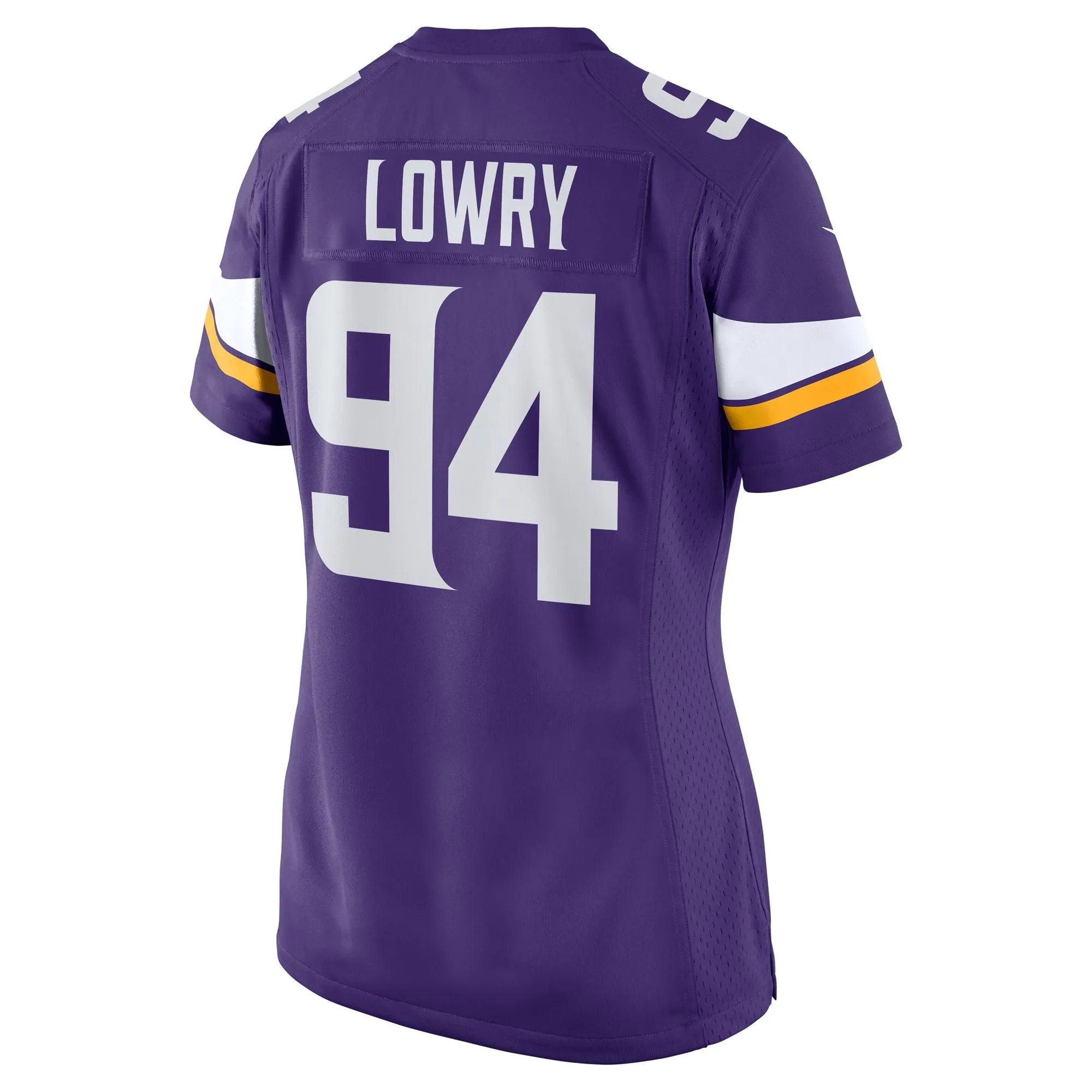 Dean Lowry Minnesota Vikings  Women's Game Player Jersey - Purple