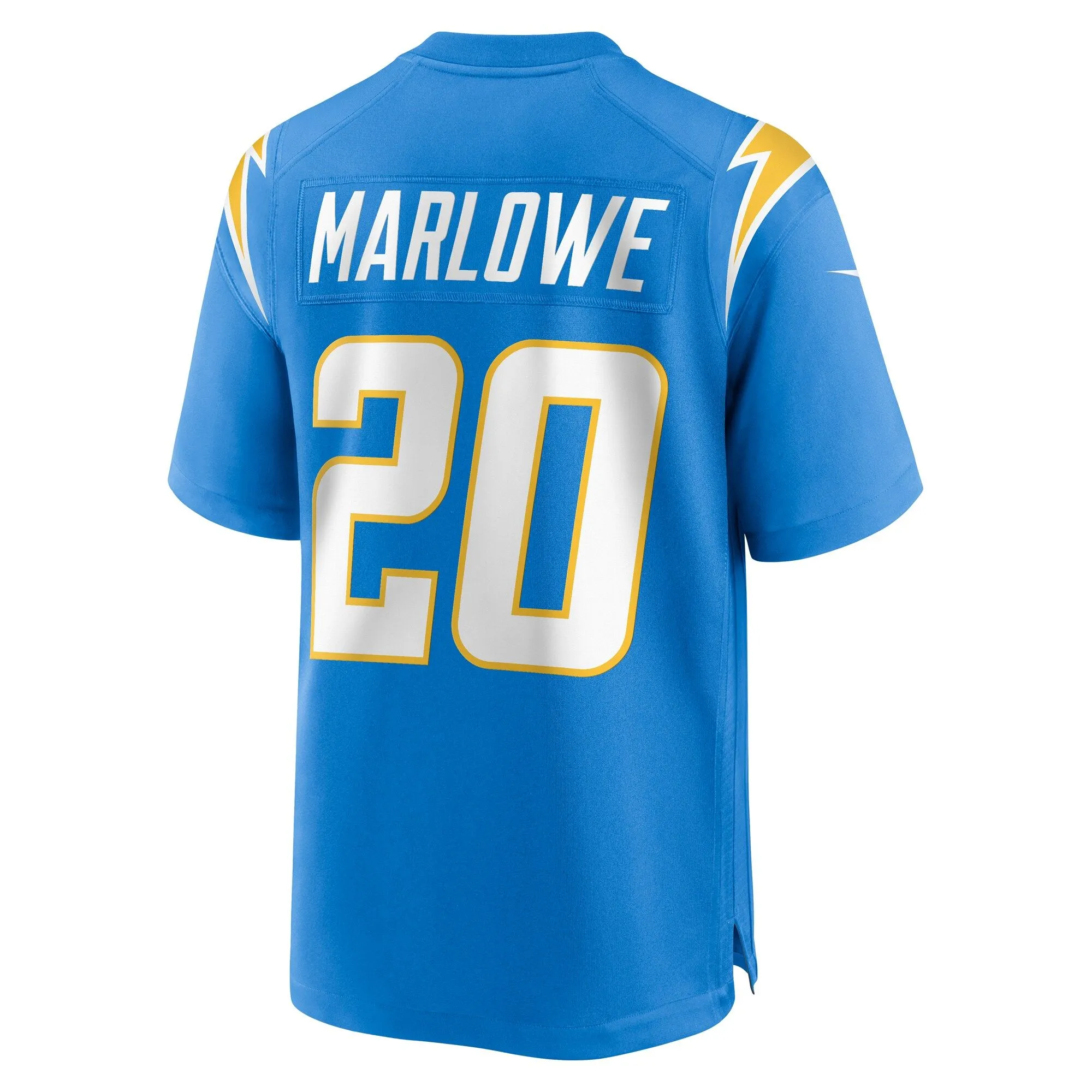 Dean Marlowe Los Angeles Chargers  Team Game Jersey -  Powder Blue