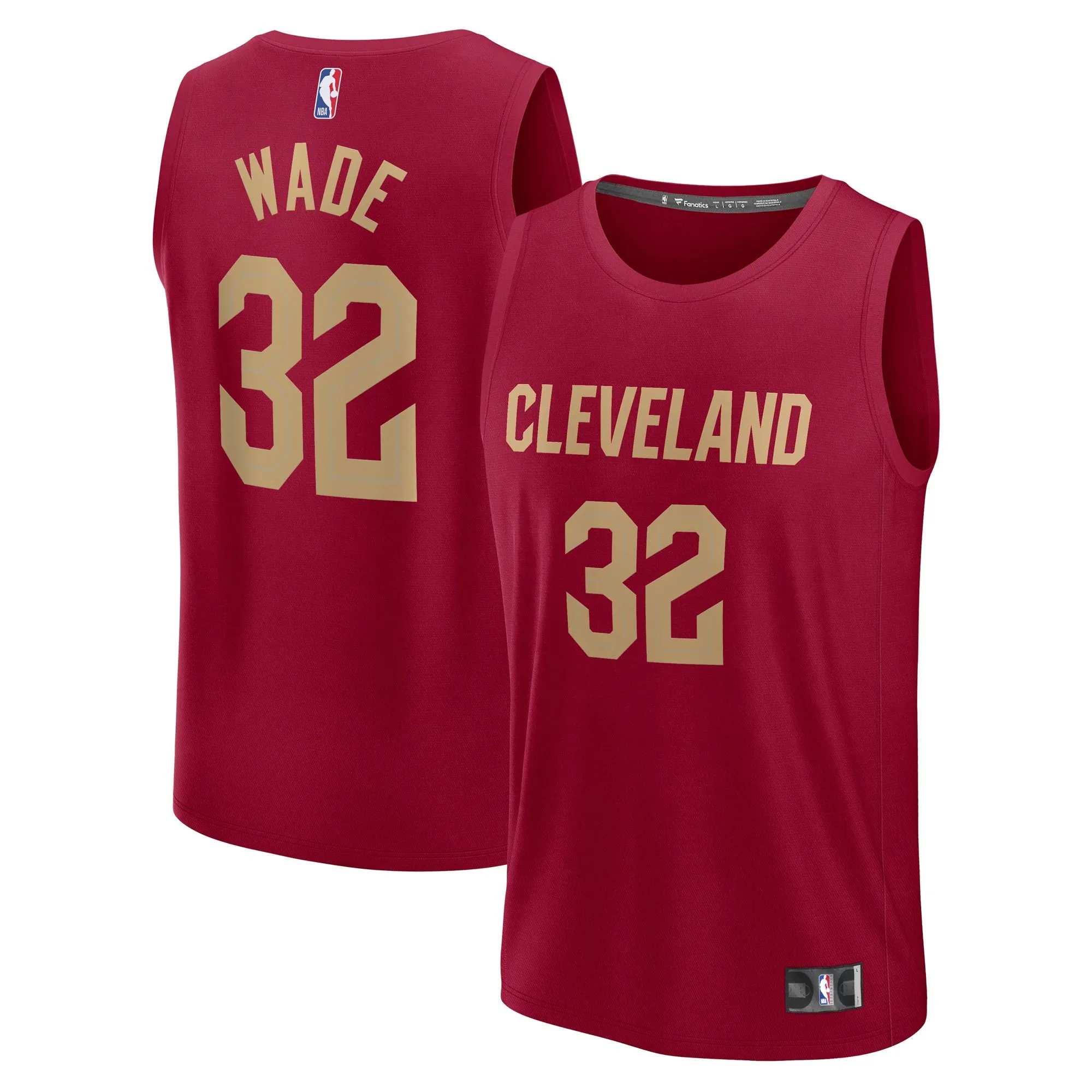 Dean Wade Cleveland Cavaliers Fanatics Branded Youth Fast Break Player Jersey - Icon Edition - Wine