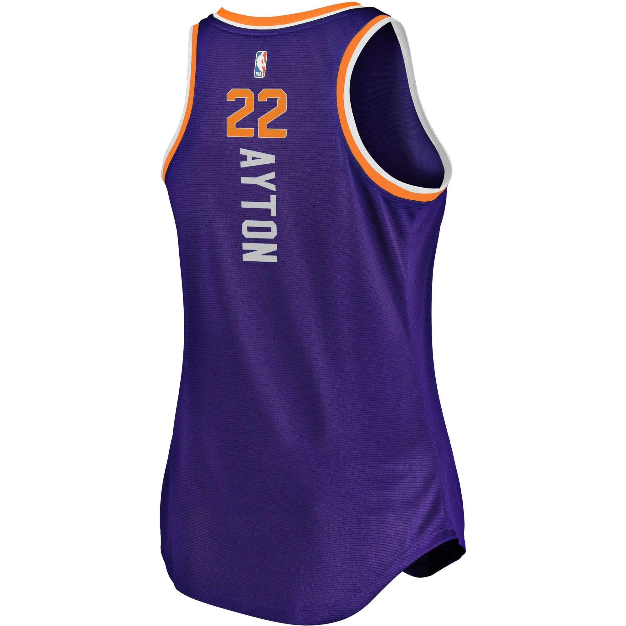 Deandre Ayton Phoenix Suns Fanatics Branded Women's Fast Break Tank Jersey - Icon Edition - Purple