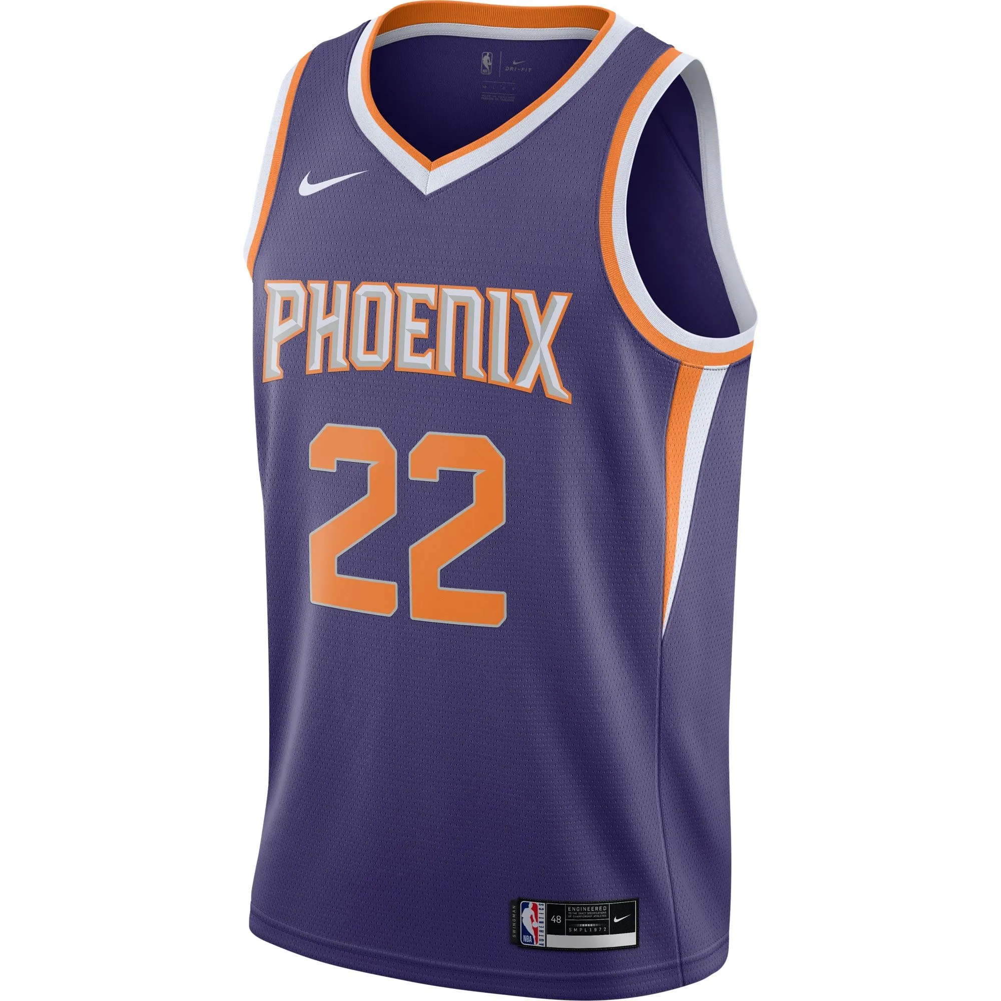 Deandre Ayton Phoenix Suns  2020/21 Swingman Player Jersey - Icon Edition - Purple