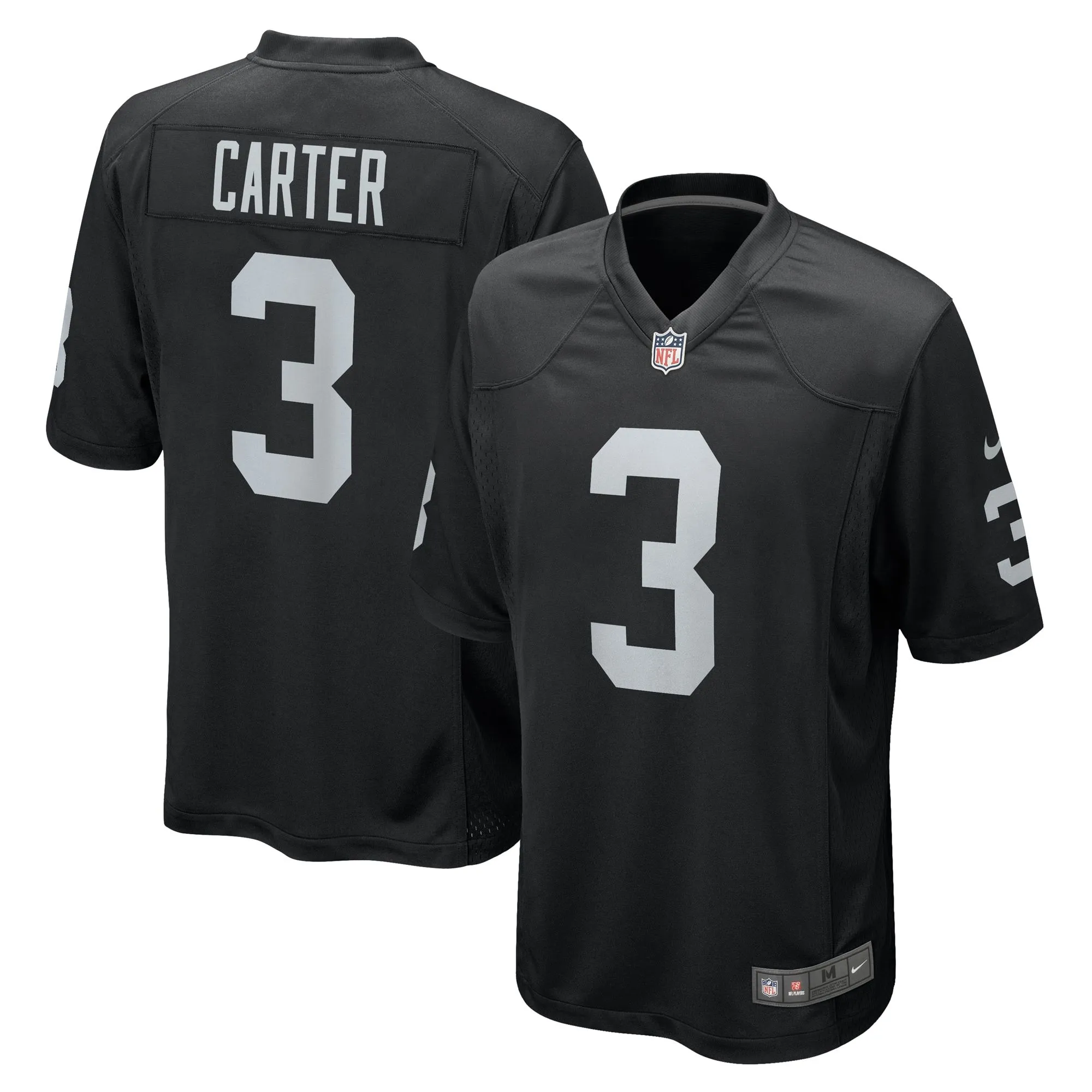 DeAndre Carter Las Vegas Raiders  Game Player Jersey - Black