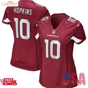 Deandre Hopkins Arizona Cardinals  Women's Game Player Jersey   Cardinal