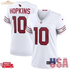 Deandre Hopkins Arizona Cardinals  Women's Player Jersey   White