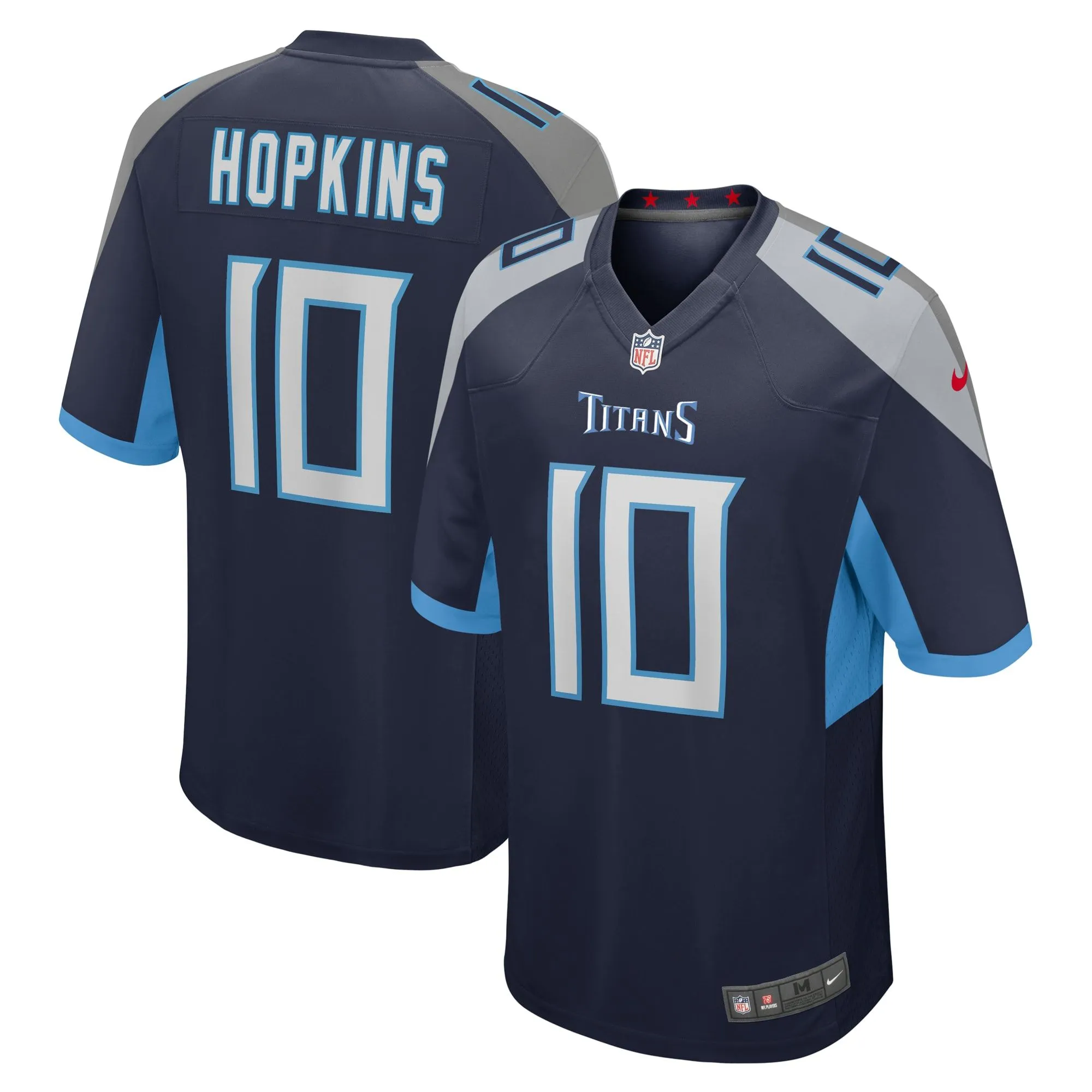 DeAndre Hopkins Tennessee Titans  Game Jersey - Navy