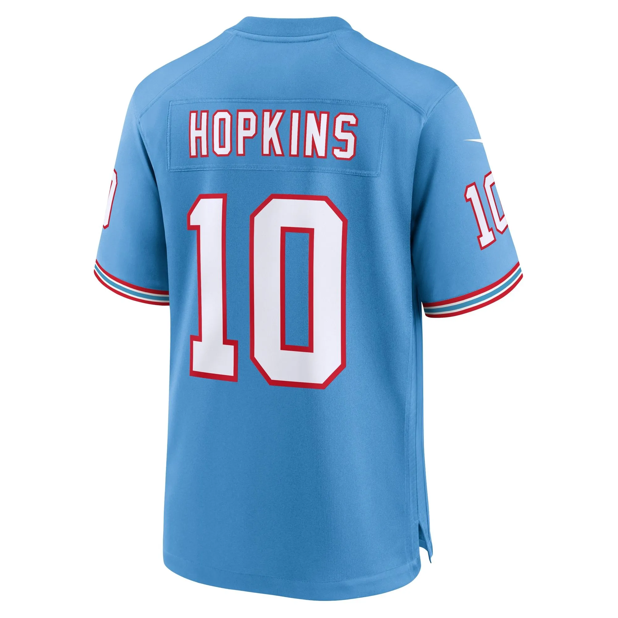 DeAndre Hopkins Tennessee Titans  Oilers Throwback Player Game Jersey - Light Blue