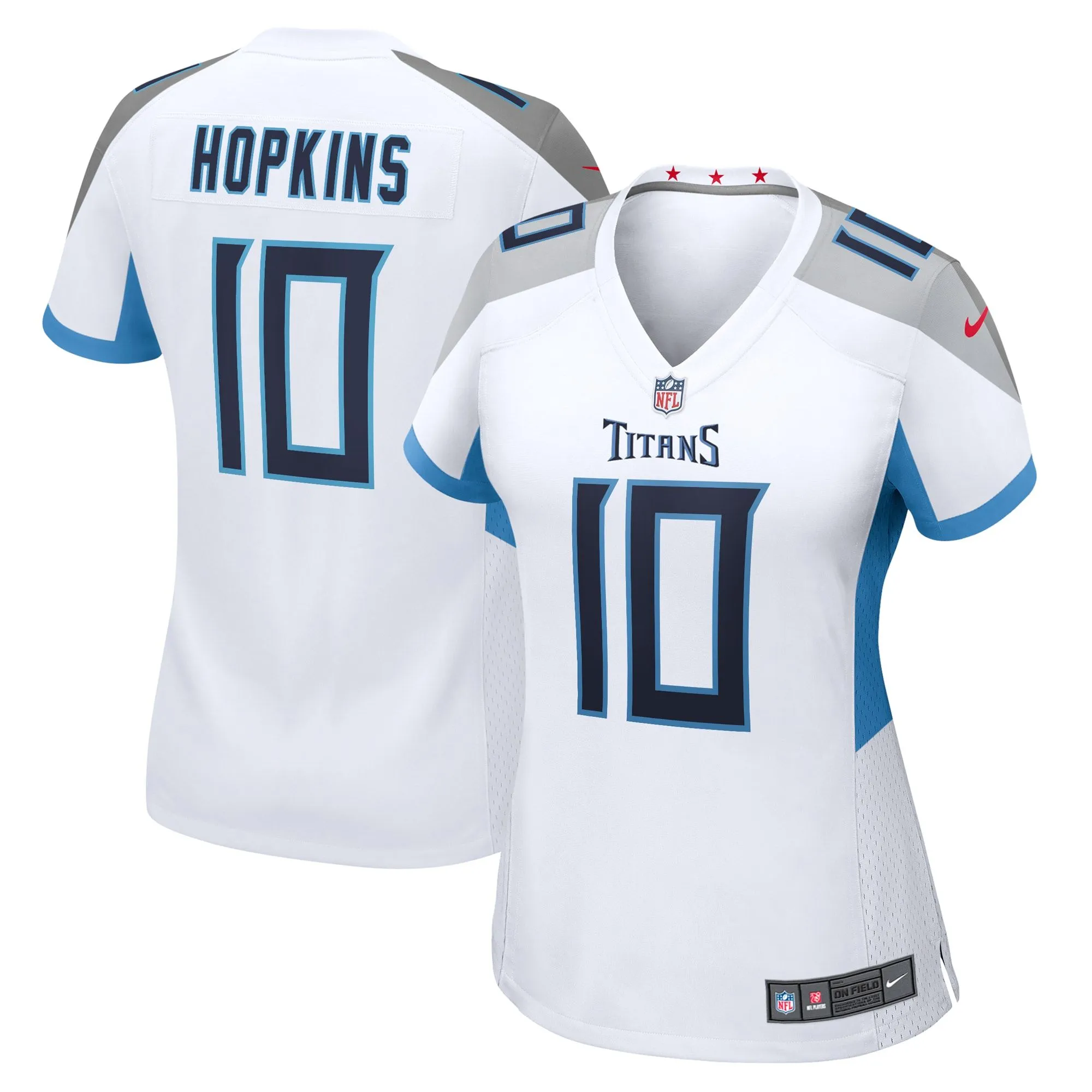 DeAndre Hopkins Tennessee Titans  Women's Game Jersey - White