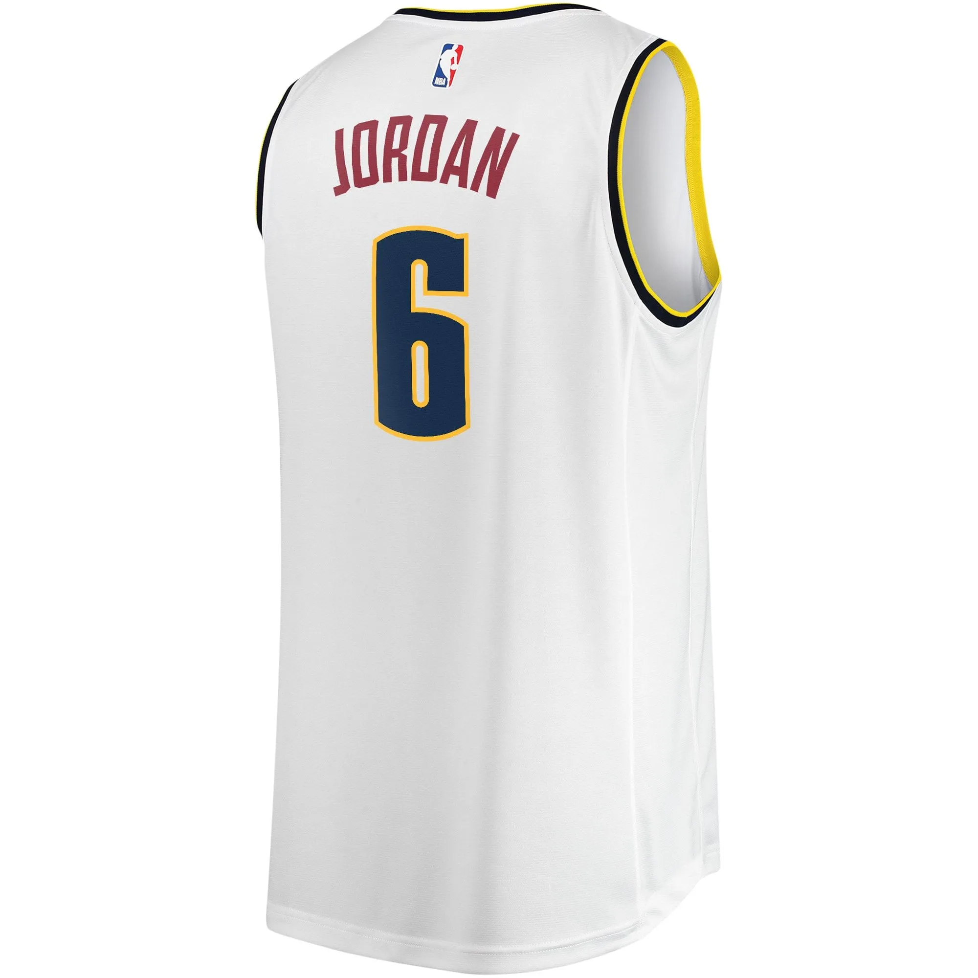 DeAndre Jordan Denver Nuggets Fanatics Branded Youth Fast Break Player Jersey - Association Edition - White