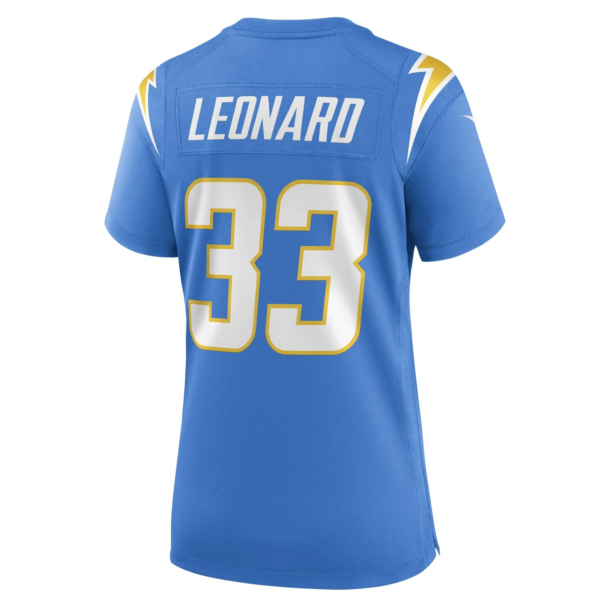 Deane Leonard Los Angeles Chargers  Women's Game Player Jersey - Powder Blue