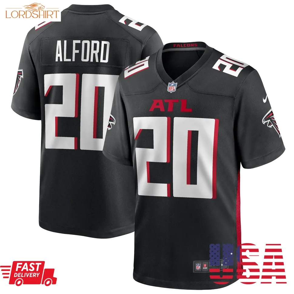 Dee Alford Atlanta Falcons  Team Game Jersey    Black