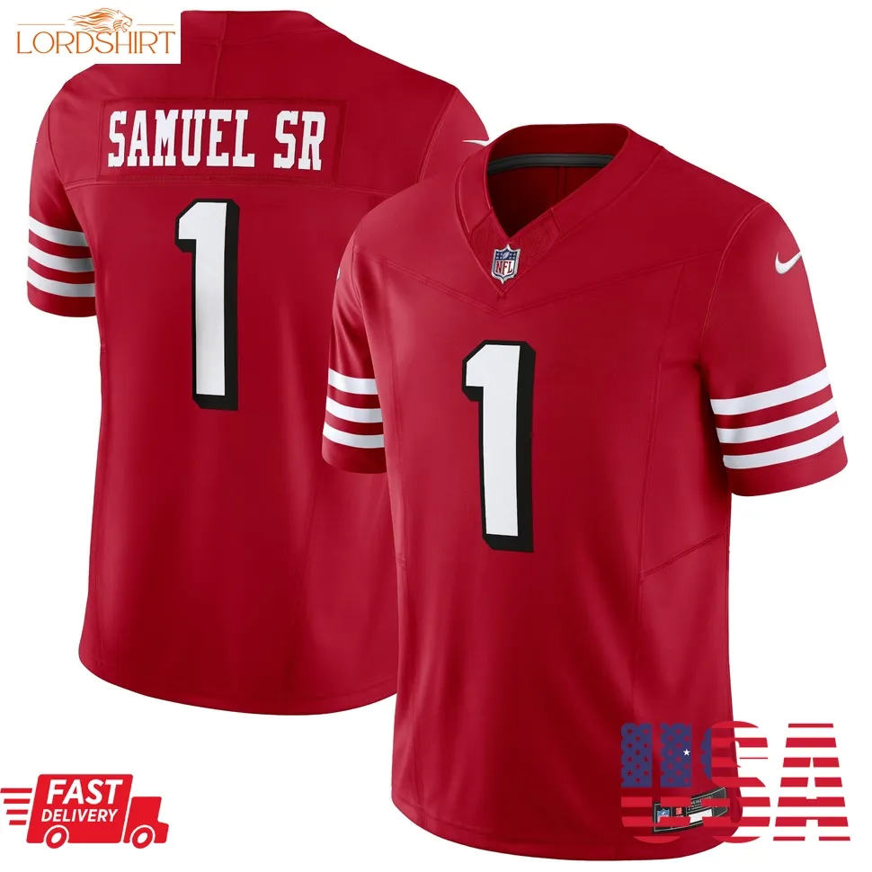 Deebo Samuel Sr San Francisco 49Ers  Alternate Vapor Fuse Limited Jersey   Scarlet