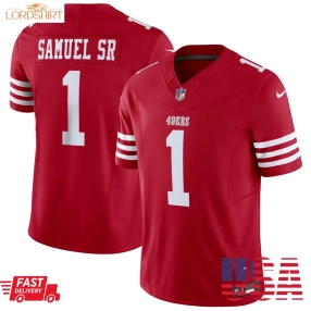 Deebo Samuel Sr San Francisco 49Ers  Vapor Fuse Limited Jersey   Scarlet