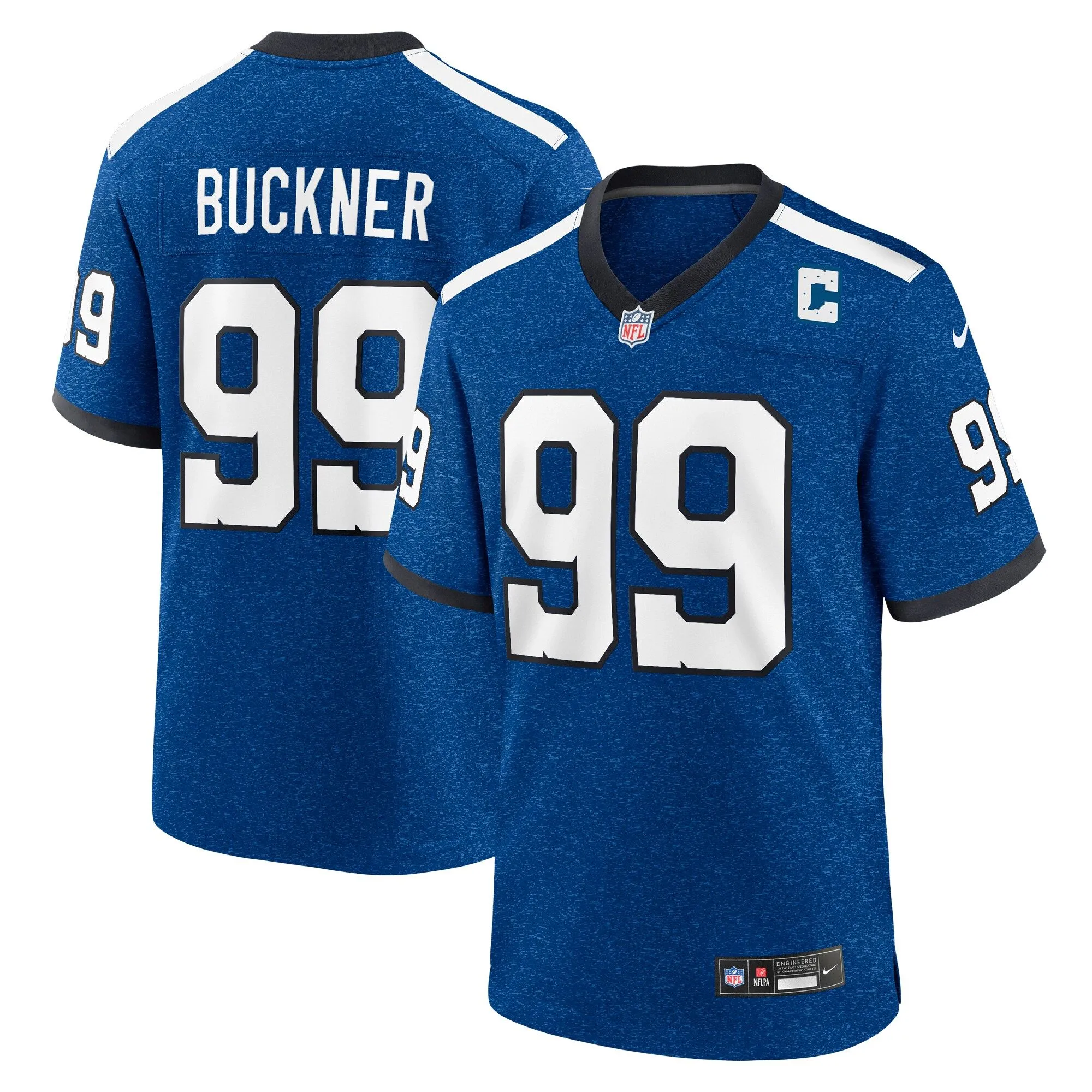 DeForest Buckner Indianapolis Colts  Indiana Nights Alternate Game Jersey - Royal