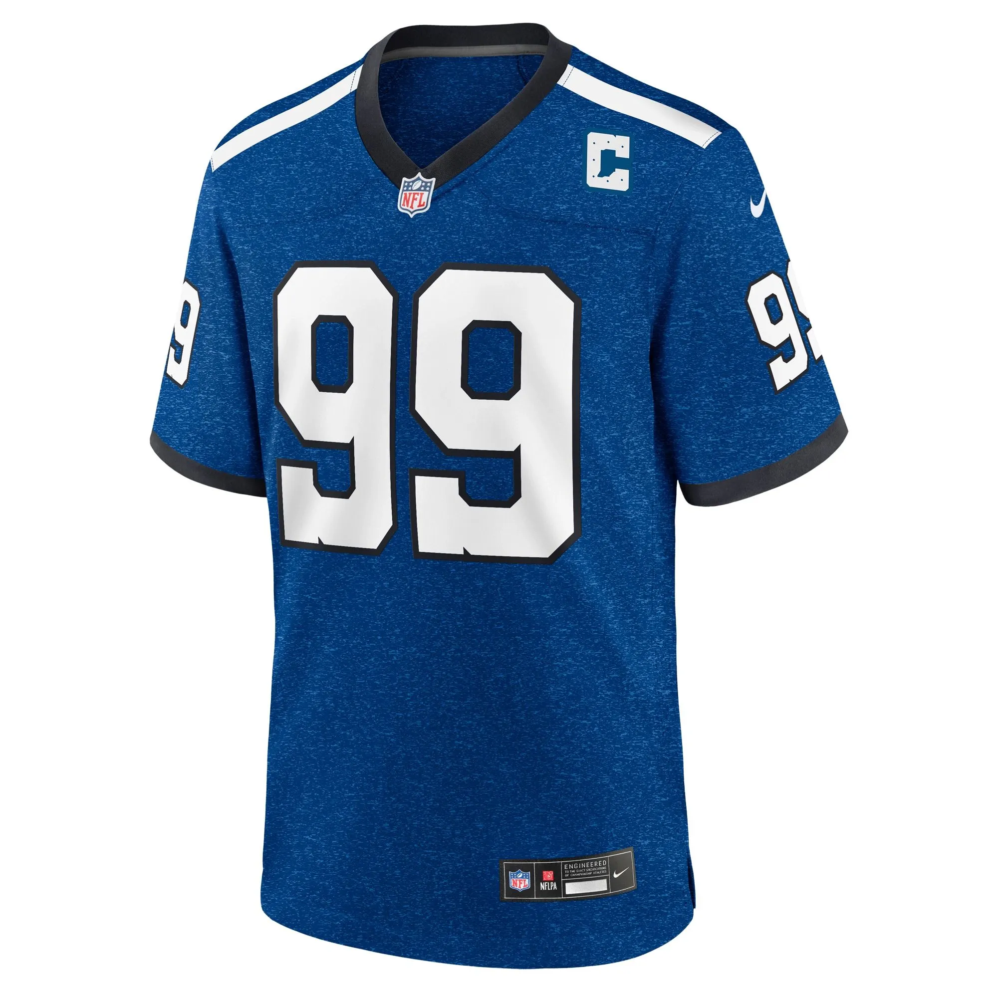 DeForest Buckner Indianapolis Colts  Indiana Nights Alternate Game Jersey - Royal