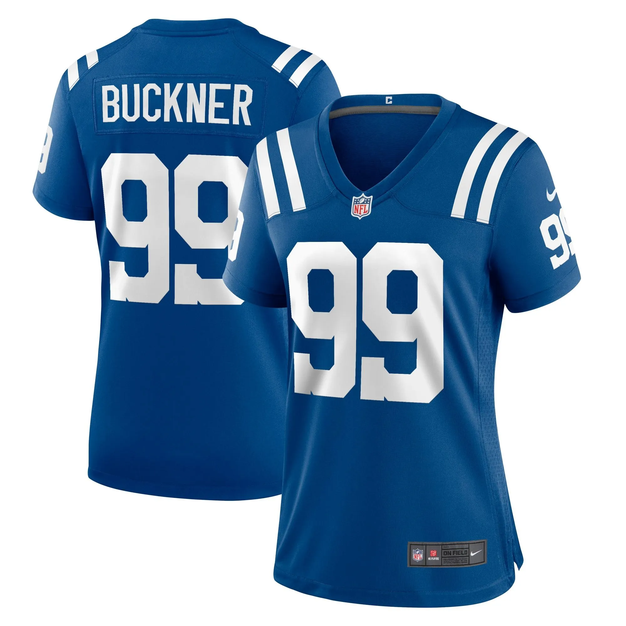 DeForest Buckner Indianapolis Colts  Women's Game Jersey - Royal