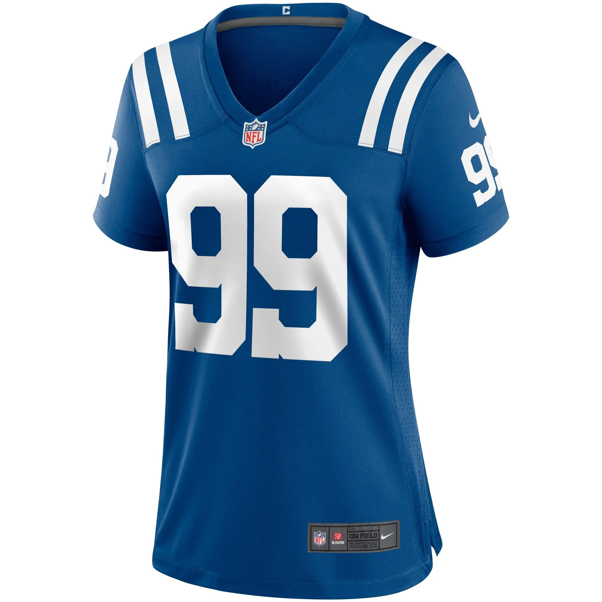 DeForest Buckner Indianapolis Colts  Women's Game Player Jersey - Royal