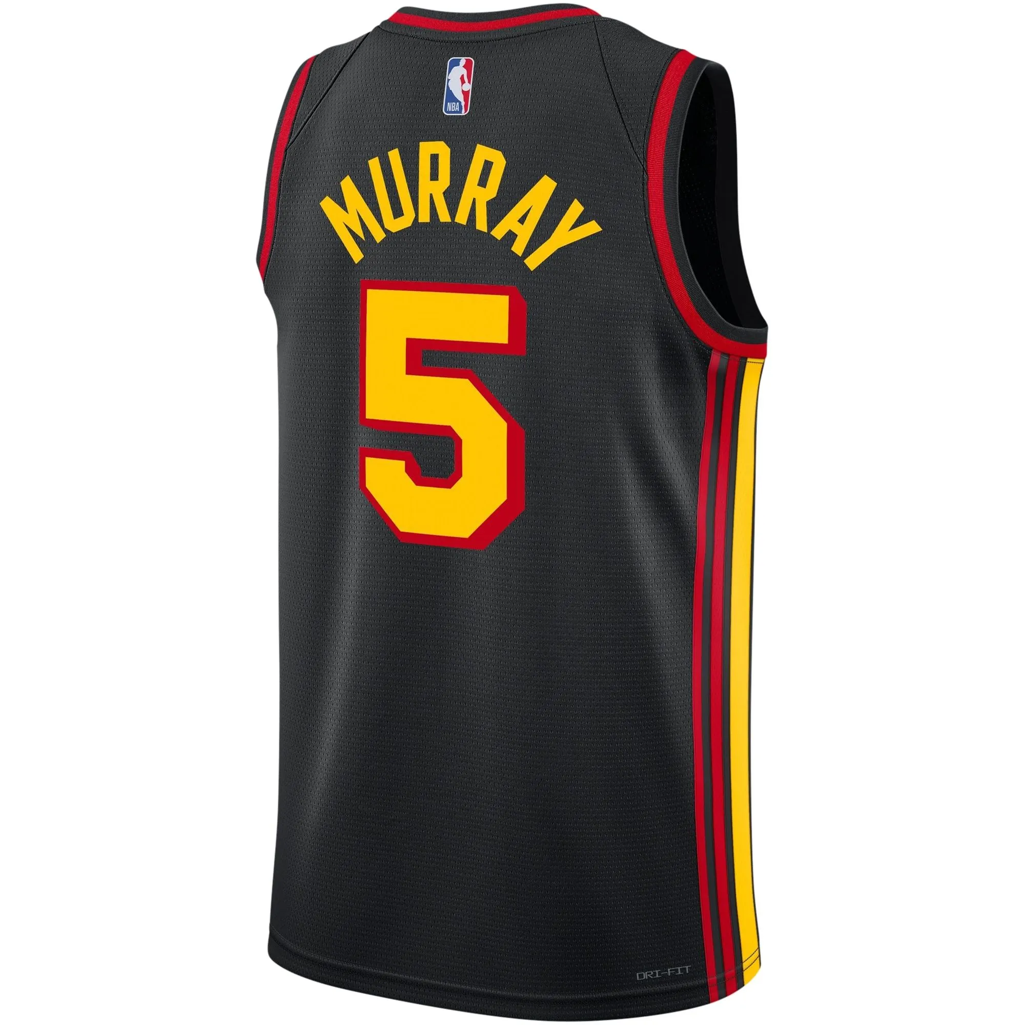 Dejounte Murray Atlanta Hawks Jordan Brand Unisex Swingman Jersey - Statement Edition - Black