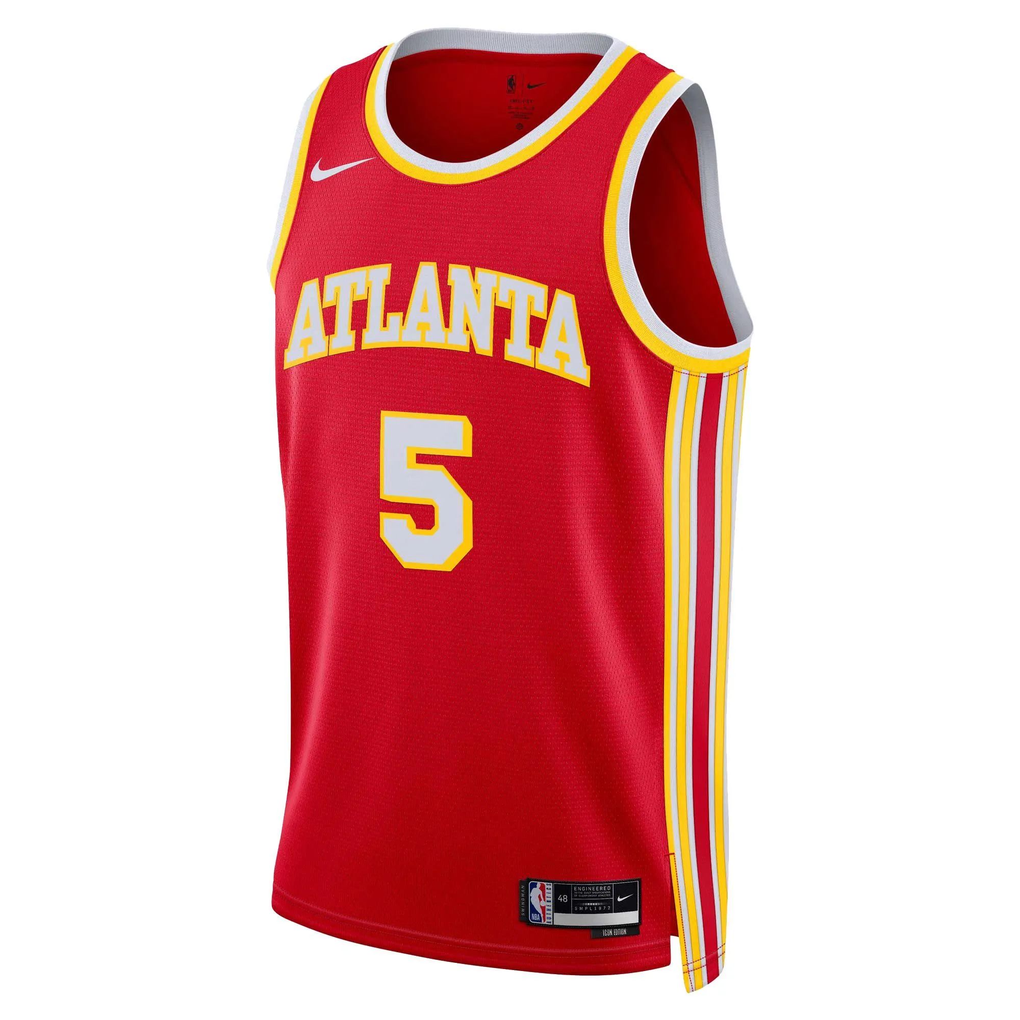 Dejounte Murray Atlanta Hawks  Unisex Swingman Jersey - Icon Edition - Red