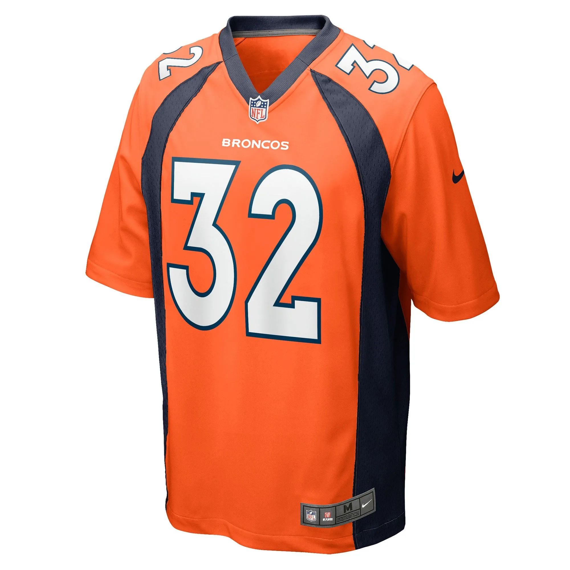 Delarrin Turner-Yell Denver Broncos  Game Player Jersey - Orange