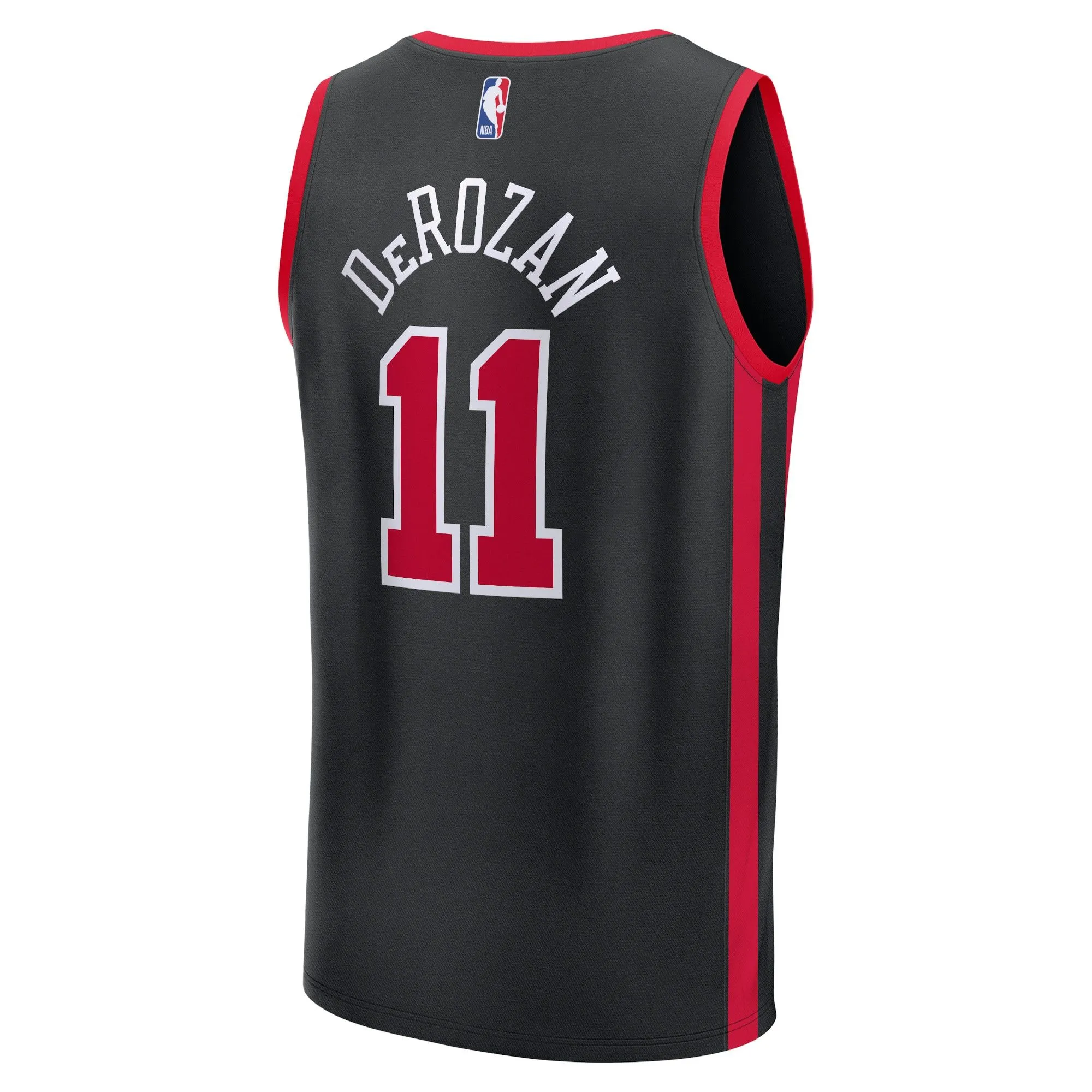 DeMar DeRozan Chicago Bulls Fanatics Branded Fast Break Jersey - Black - City Edition