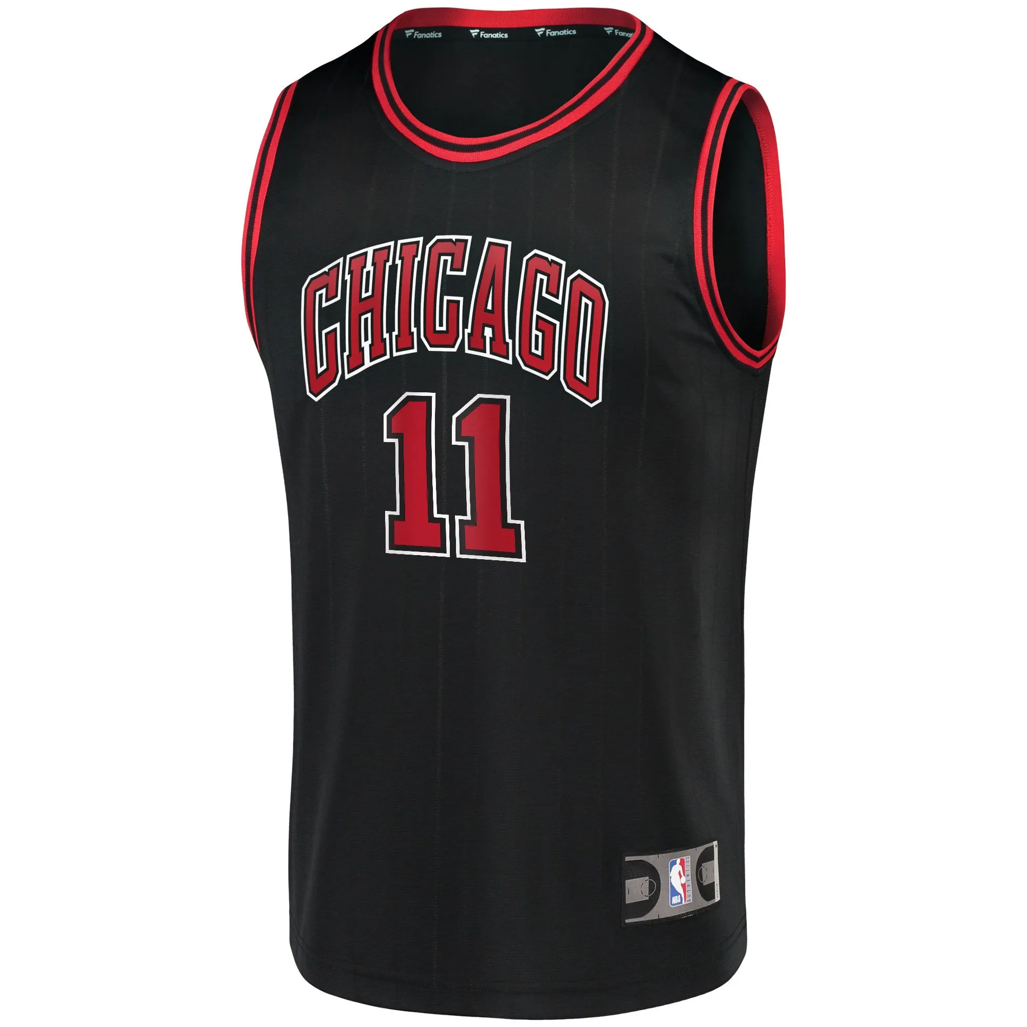 DeMar DeRozan Chicago Bulls Fanatics Branded Fast Break Replica Player Jersey - Statement Edition - Black