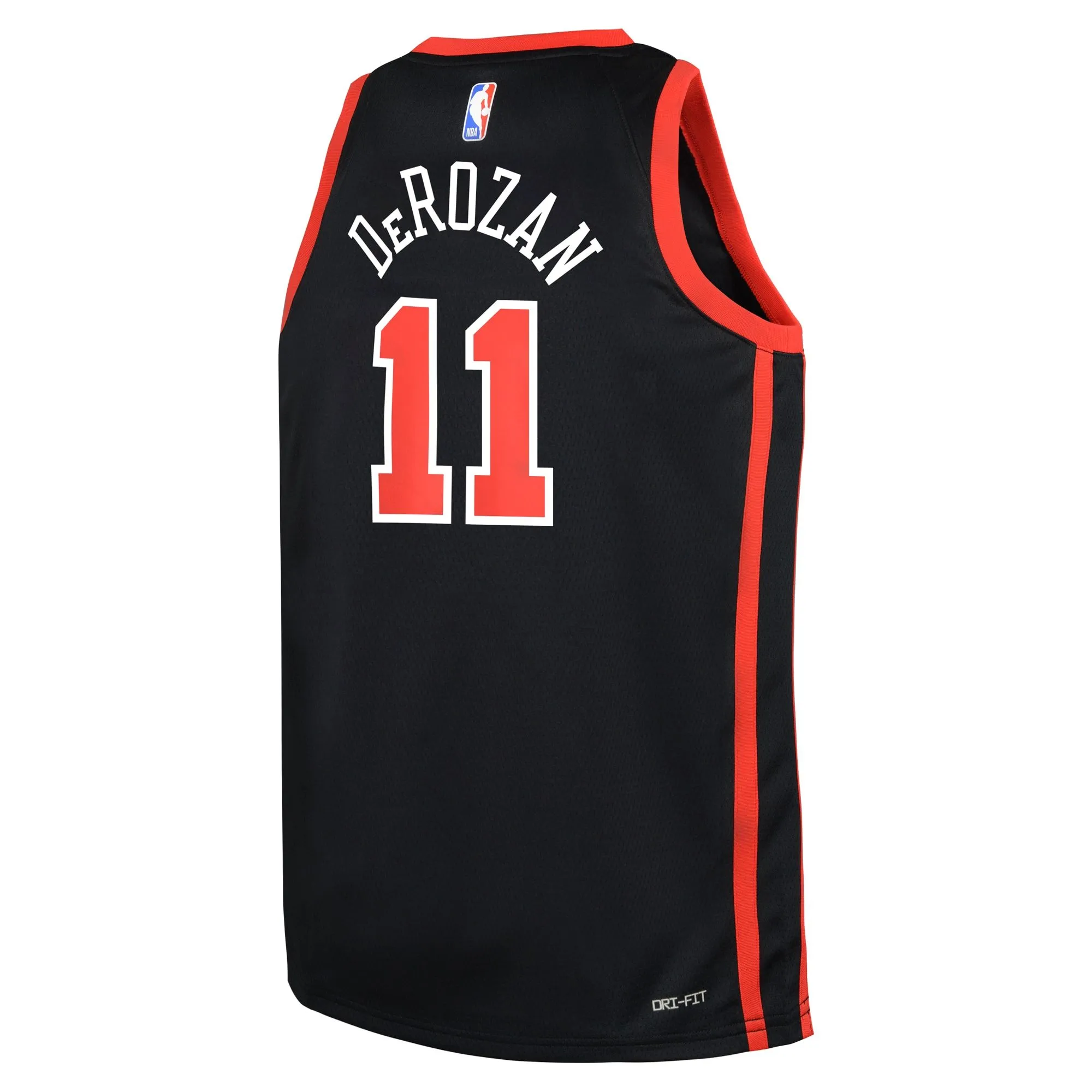 DeMar DeRozan Chicago Bulls  Youth  Swingman Replica Jersey - City Edition - Black