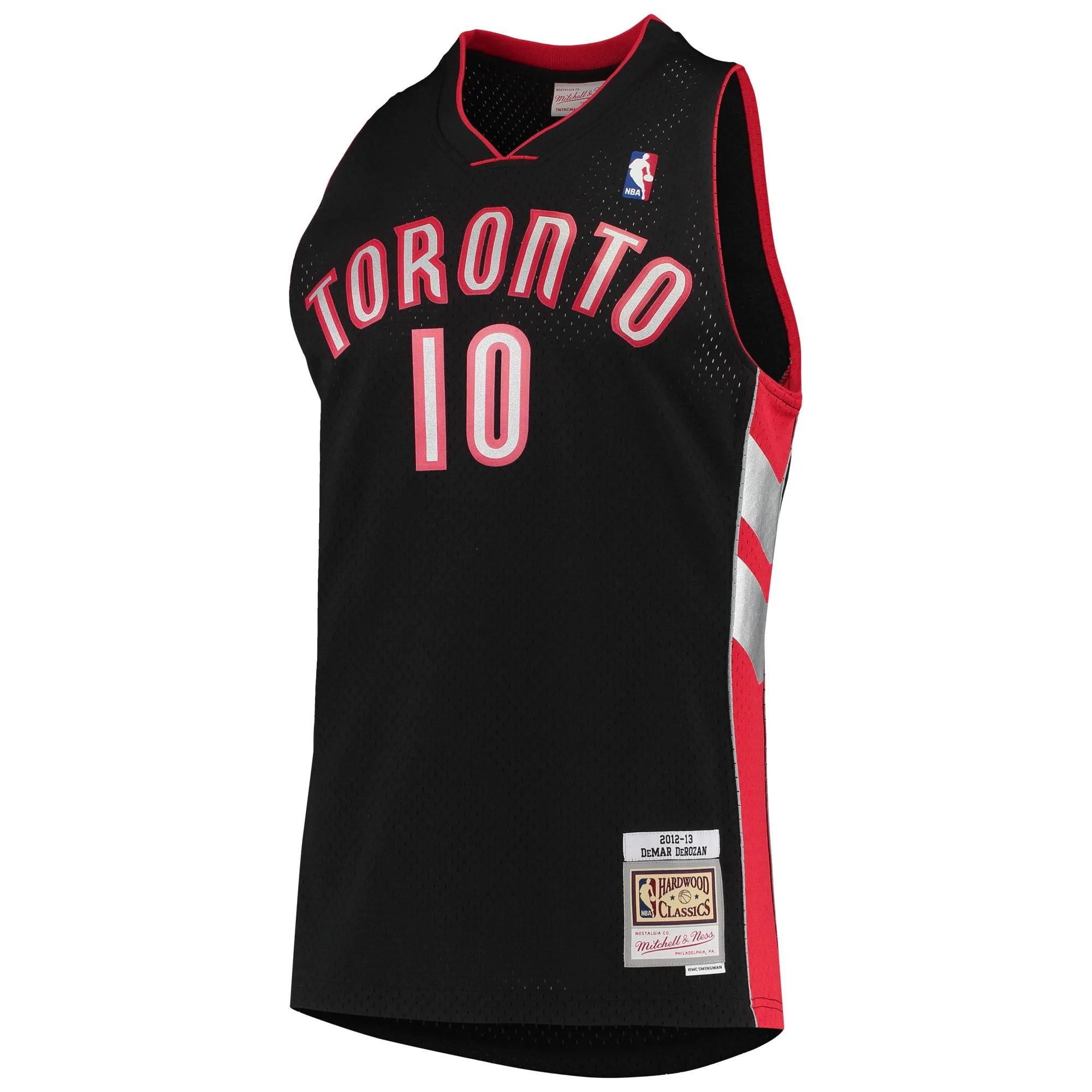 DeMar DeRozan Toronto Raptors Mitchell & Ness 2001/02 Hardwood Classics Swingman Jersey - Black