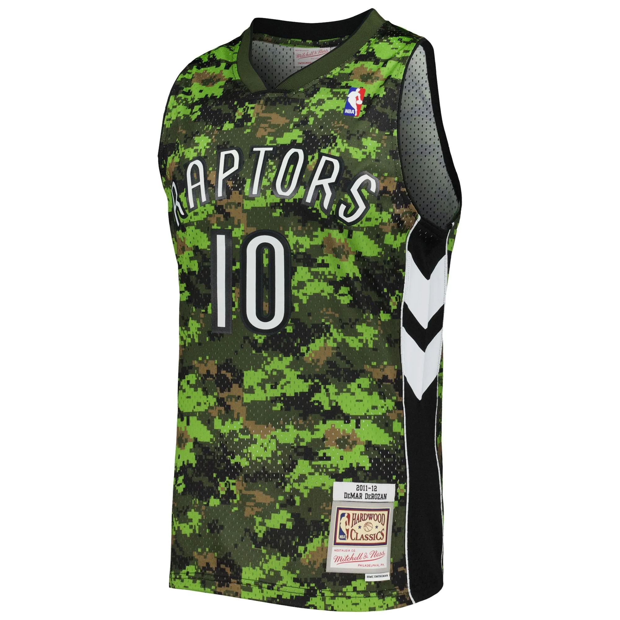 DeMar DeRozan Toronto Raptors Mitchell & Ness 2011/12 Hardwood Classics Swingman Jersey - Camo