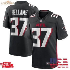 Demarcco Hellams Atlanta Falcons  Team Game Jersey    Black