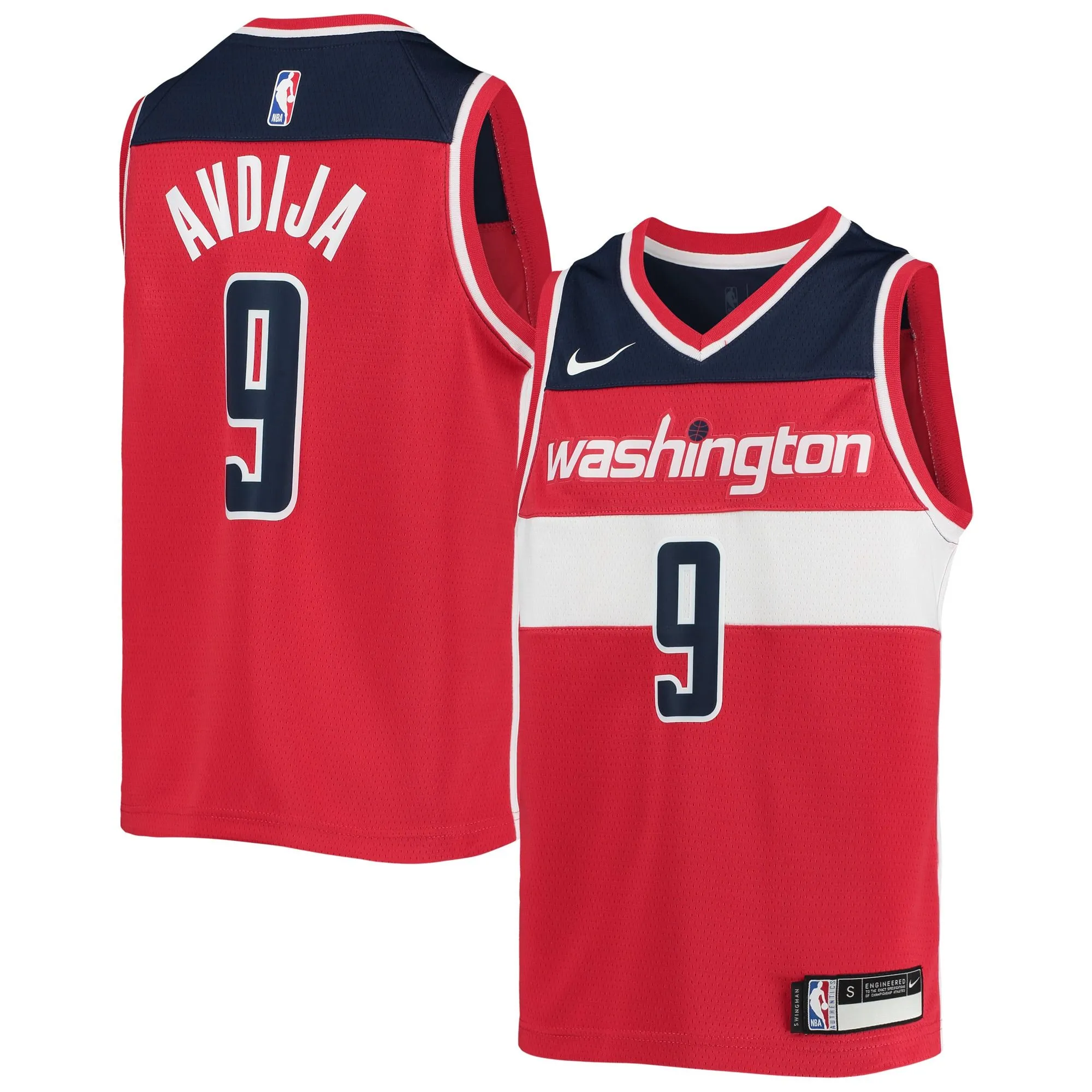 Deni Avdija Washington Wizards  Youth Swingman Jersey - Icon Edition - Red