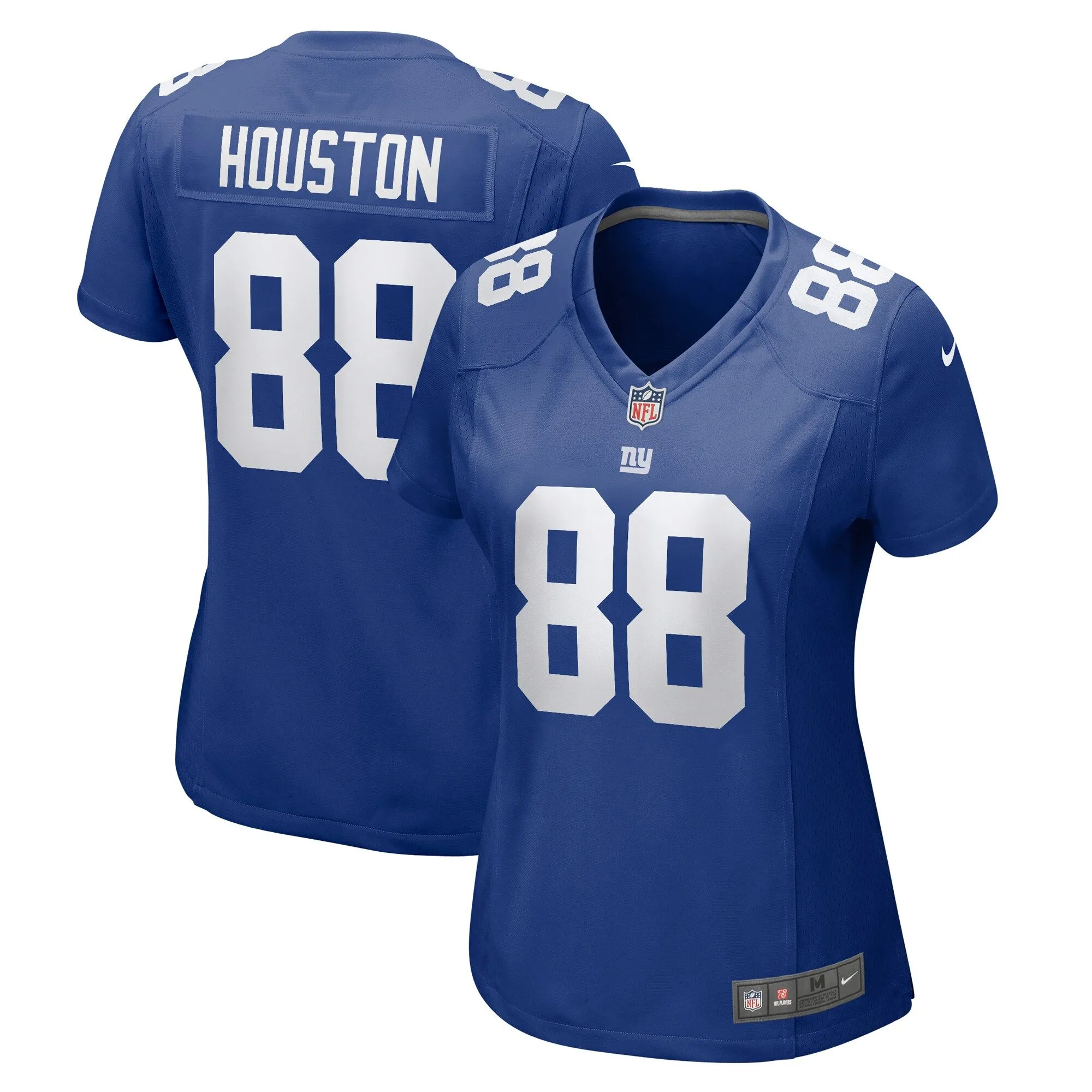 Dennis Houston New York Giants  Women's  Game Jersey -  Royal