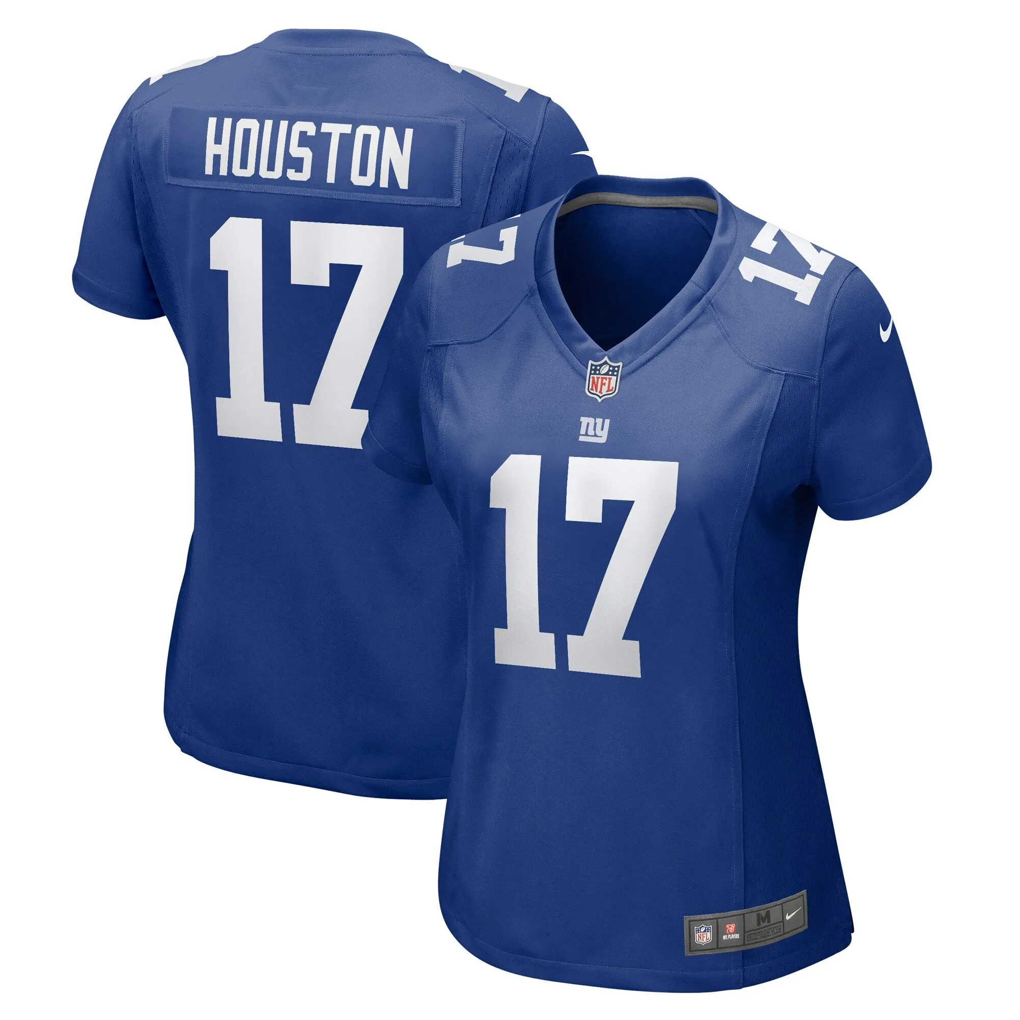 Dennis Houston New York Giants  Women's Team Game Jersey -  Royal