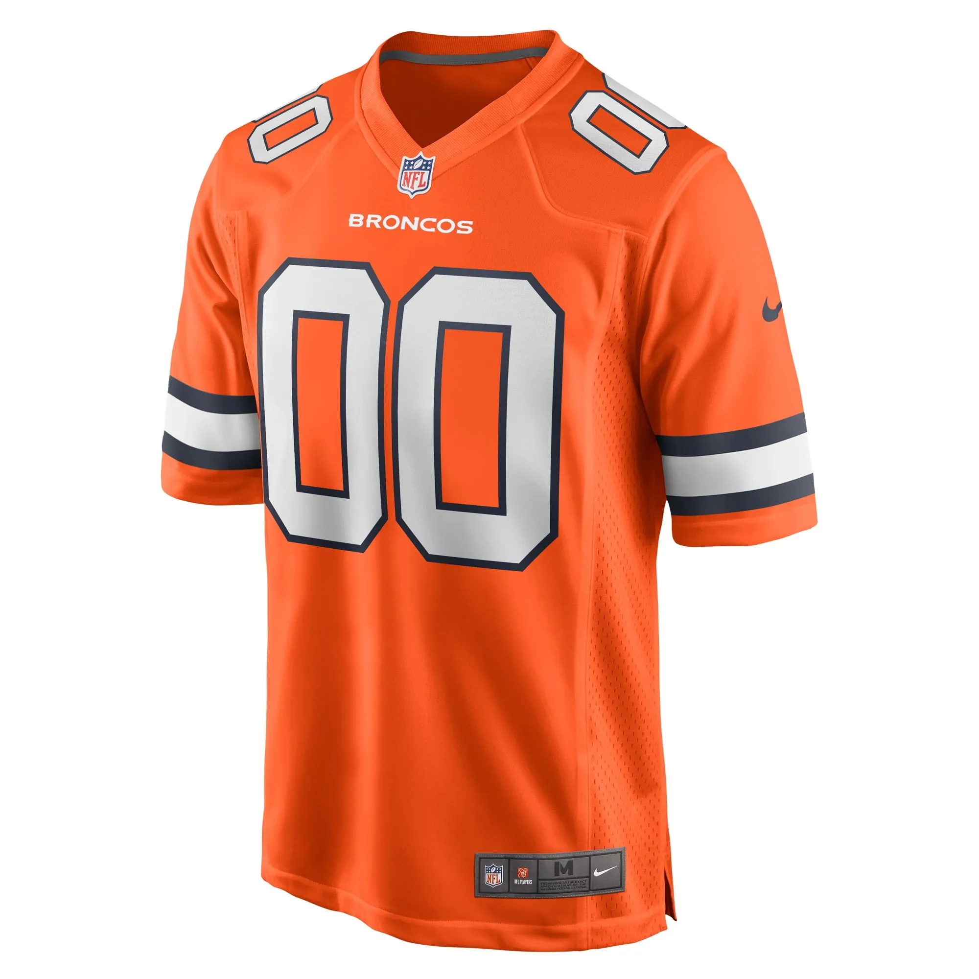 Denver Broncos  Alternate Custom Game Jersey - Orange